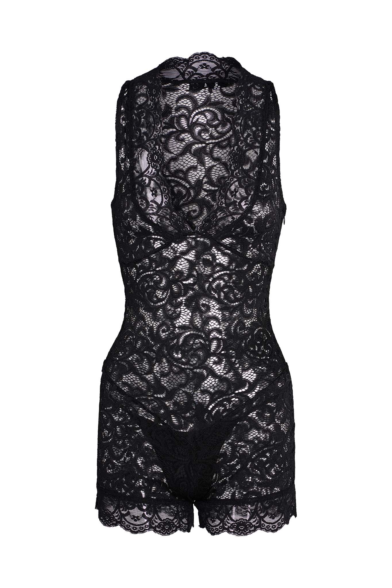 GEMMA ROMPER - BLACK - Image 6