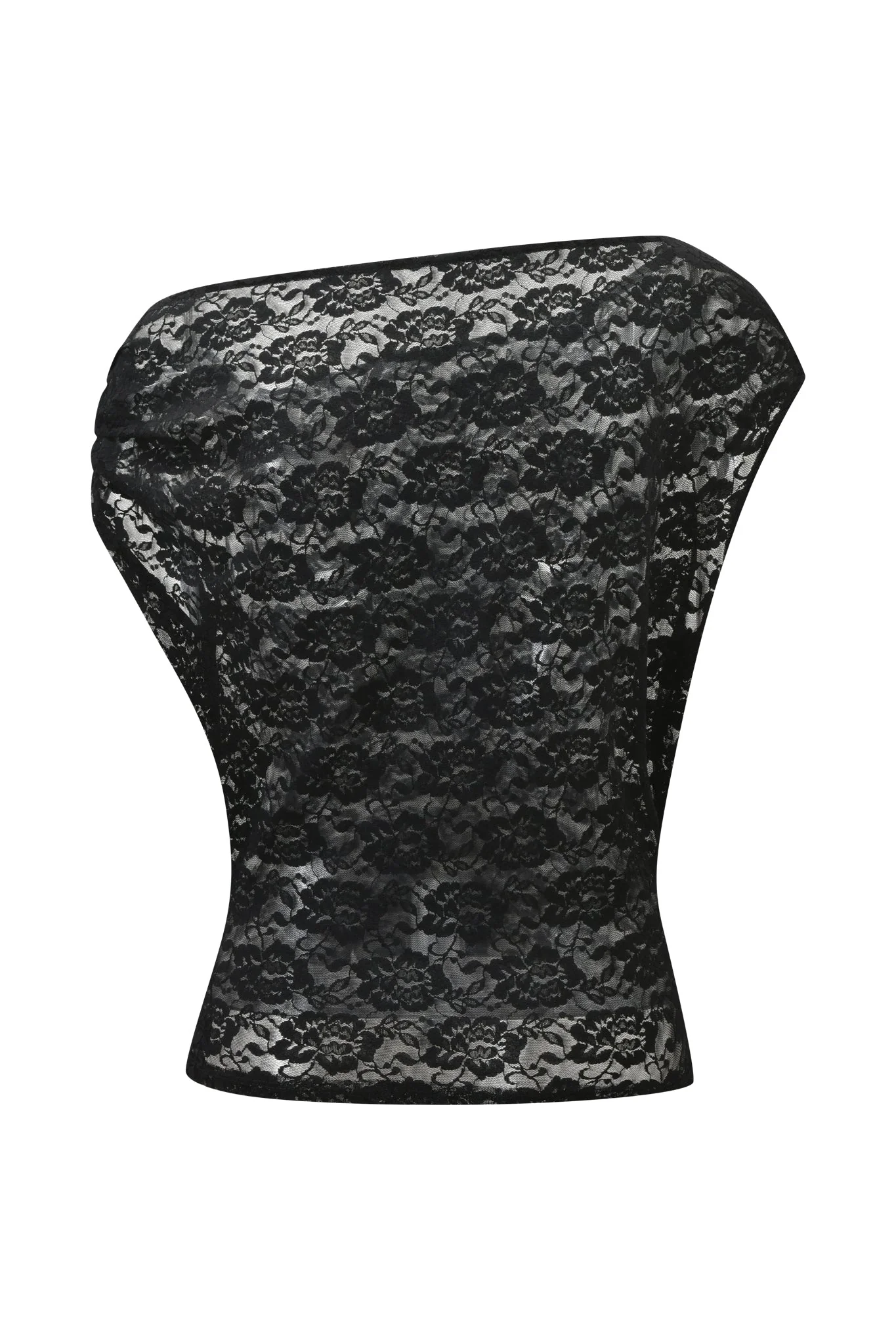 GISELLE LACE TOP - BLACK - Image 6