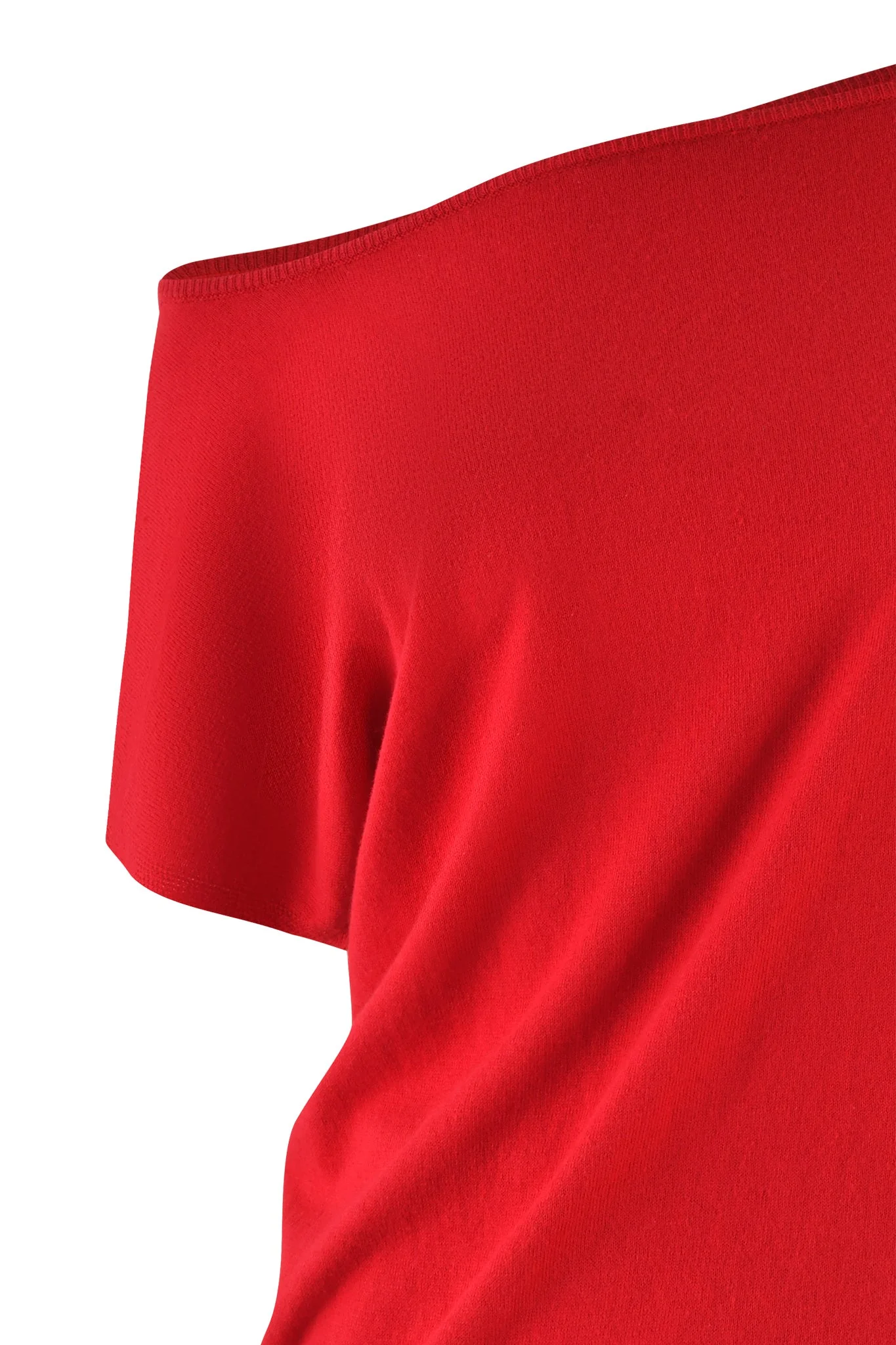 GISELLE SHORT SLEEVE MINI DRESS - RED - Image 6