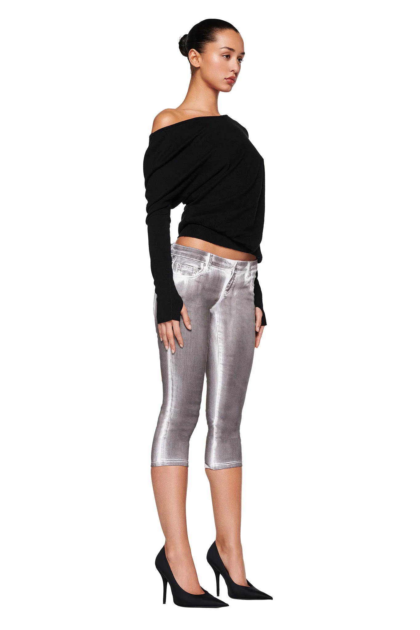 GISELLE TOP - BLACK - Image 2