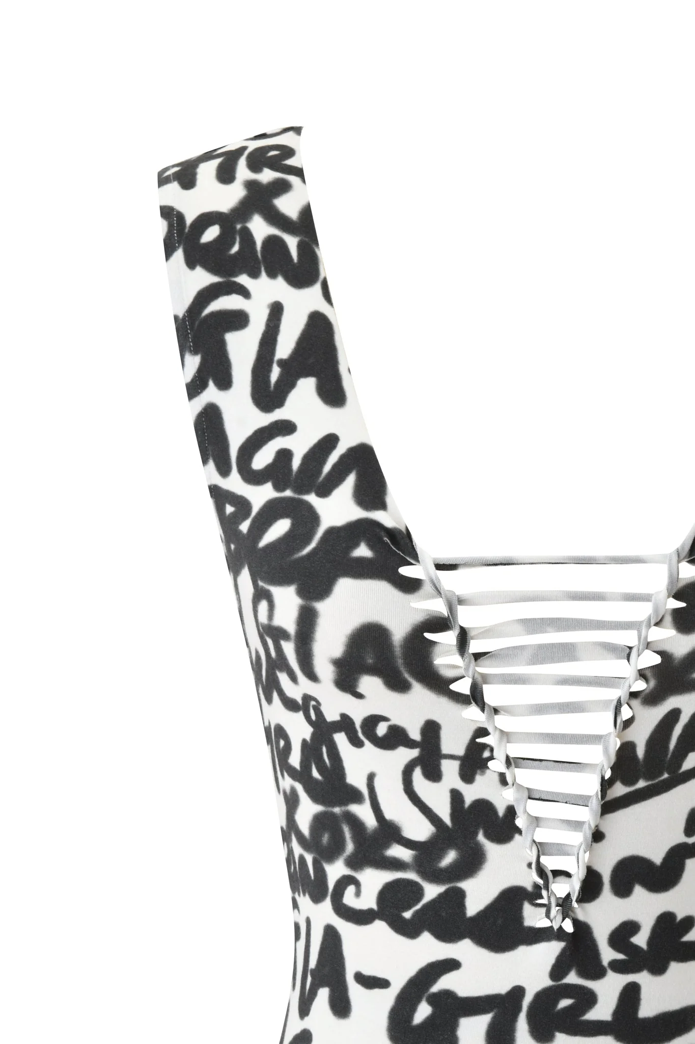 HONEY MACRAME TOP - WRITING ON THE WALL - Image 8