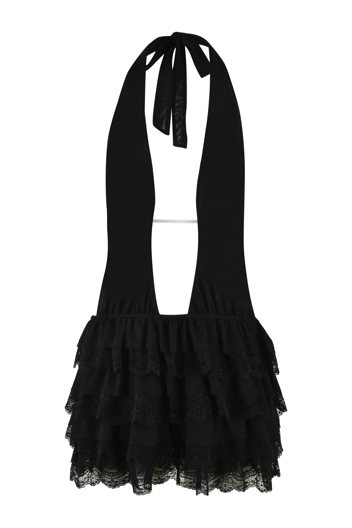 IMARA MINI DRESS - BLACK - Image 6