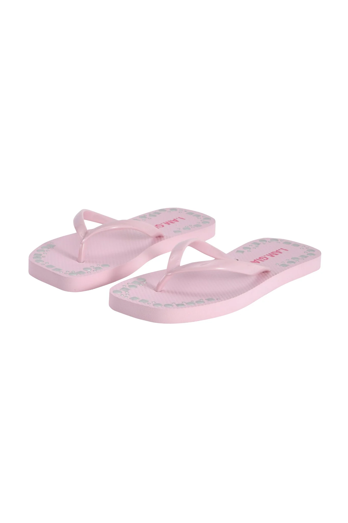 INKA STUDDED FLIP FLOP - BABY PINK - Image 5