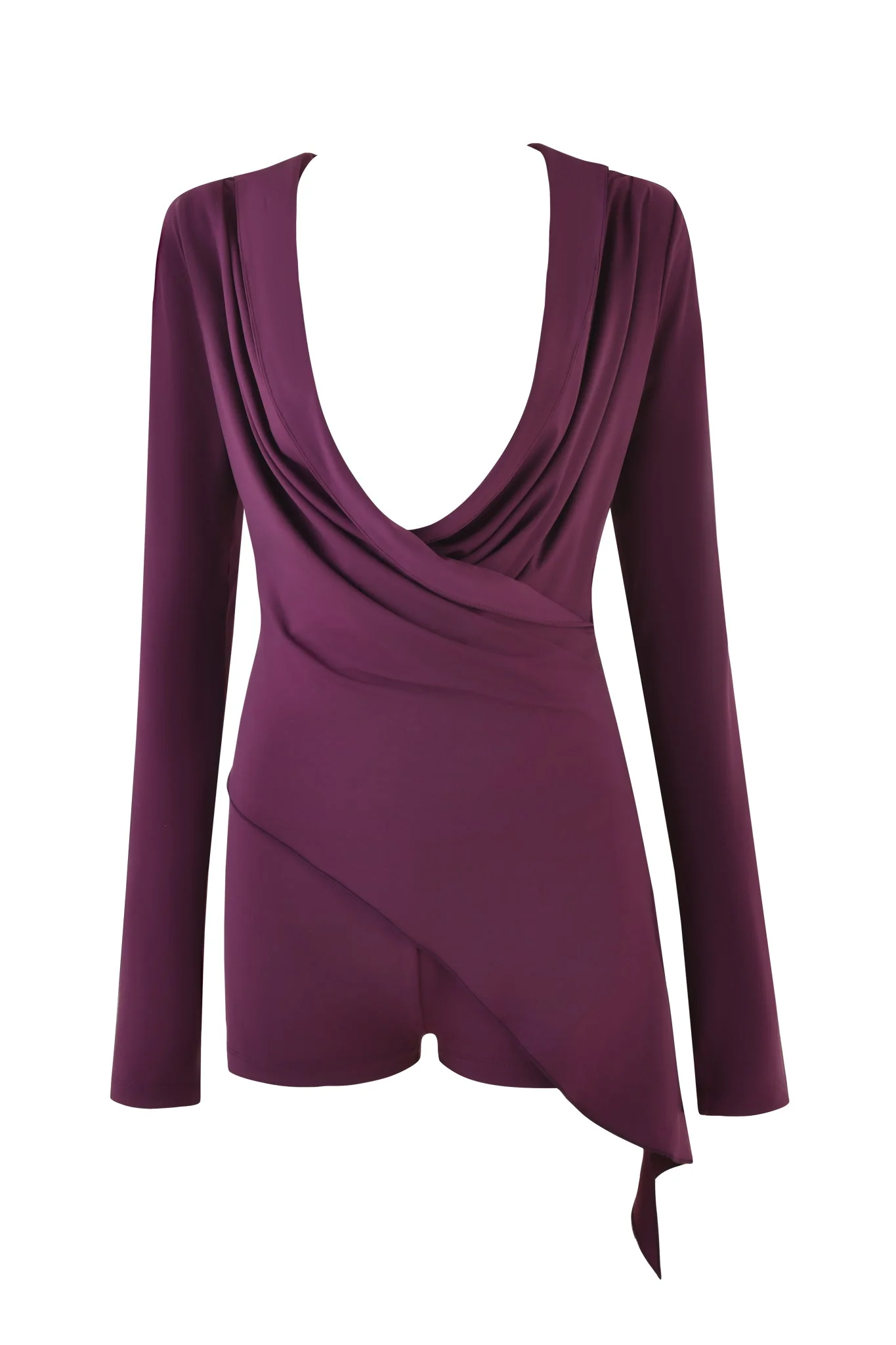 IRINA PLAYSUIT - PURPLE : PLUM - Image 7