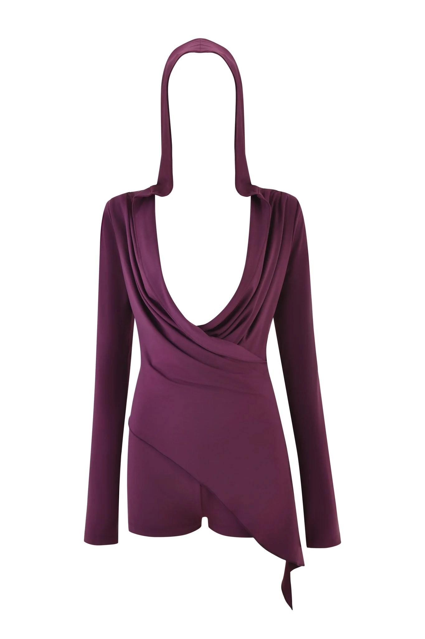 IRINA PLAYSUIT - PURPLE : PLUM - Image 8