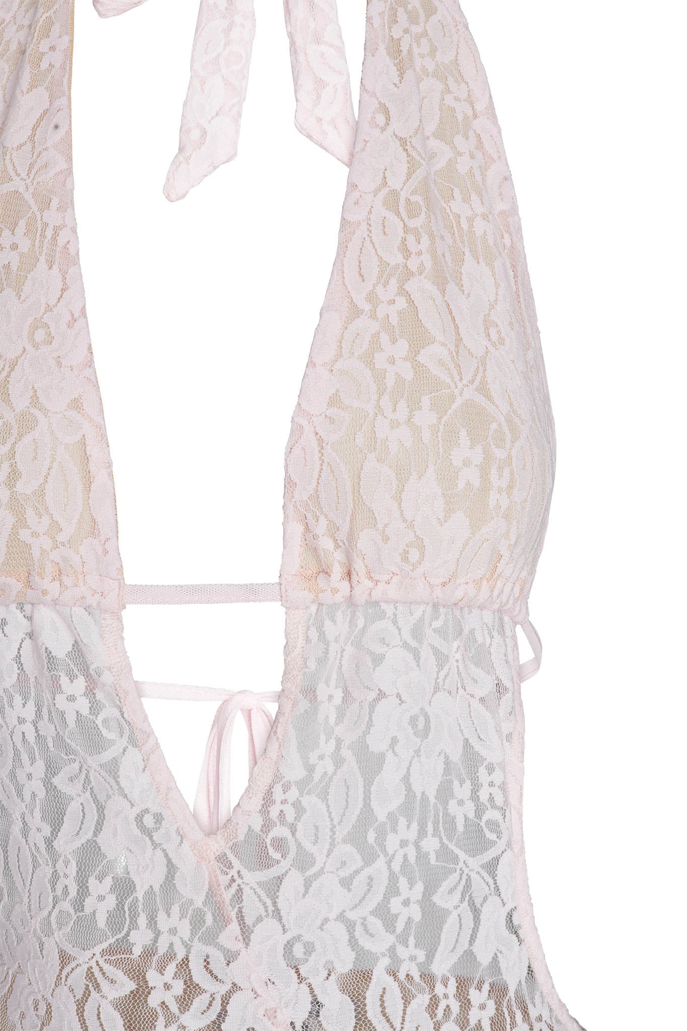 IRISIA LACE DRESS - PINK : LACE - Image 10