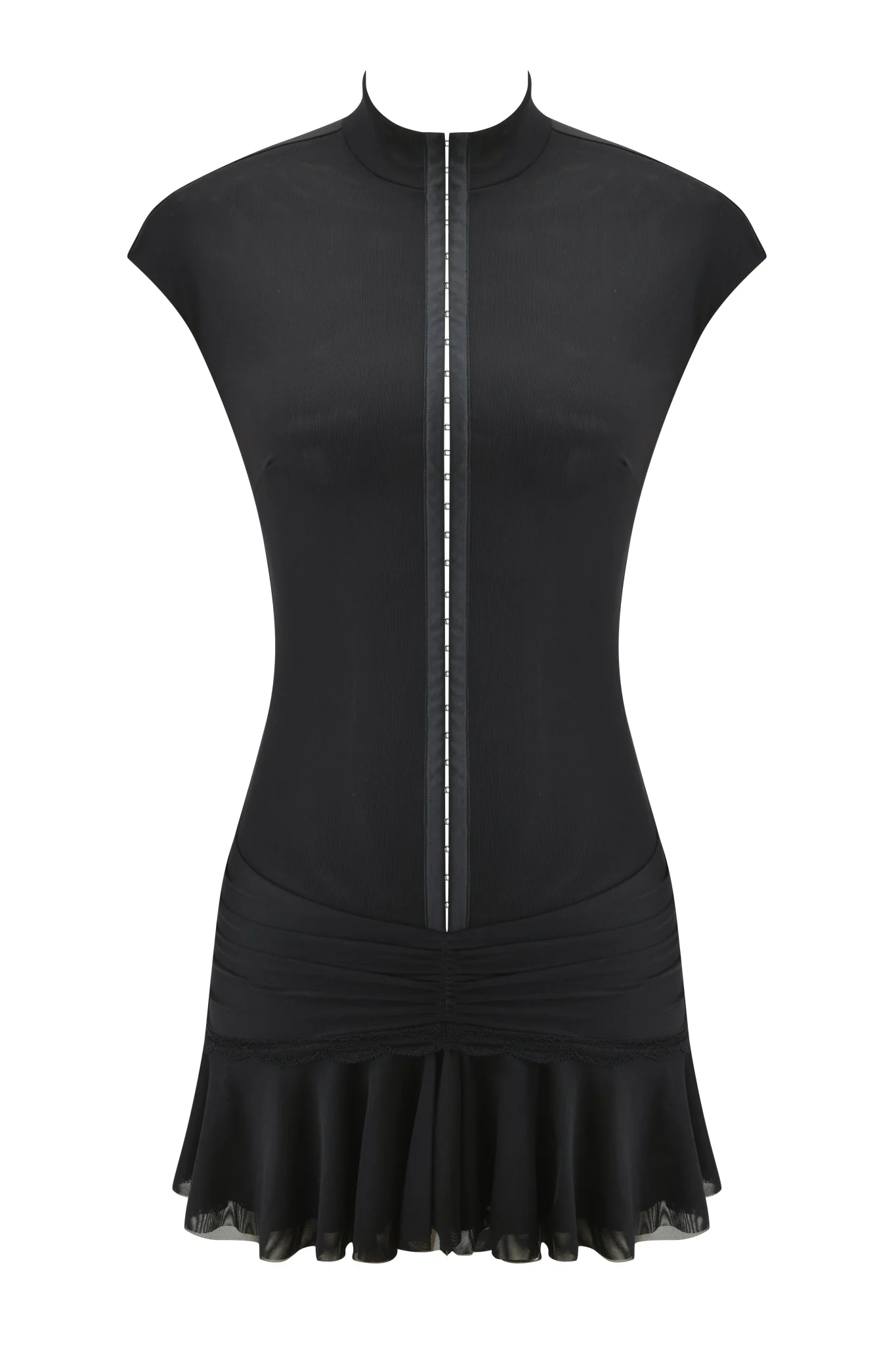 ISELA MINI DRESS - BLACK - Image 8