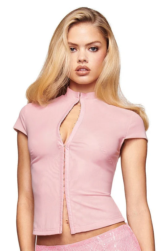ISELA TOP  - BLUSH - Image 5