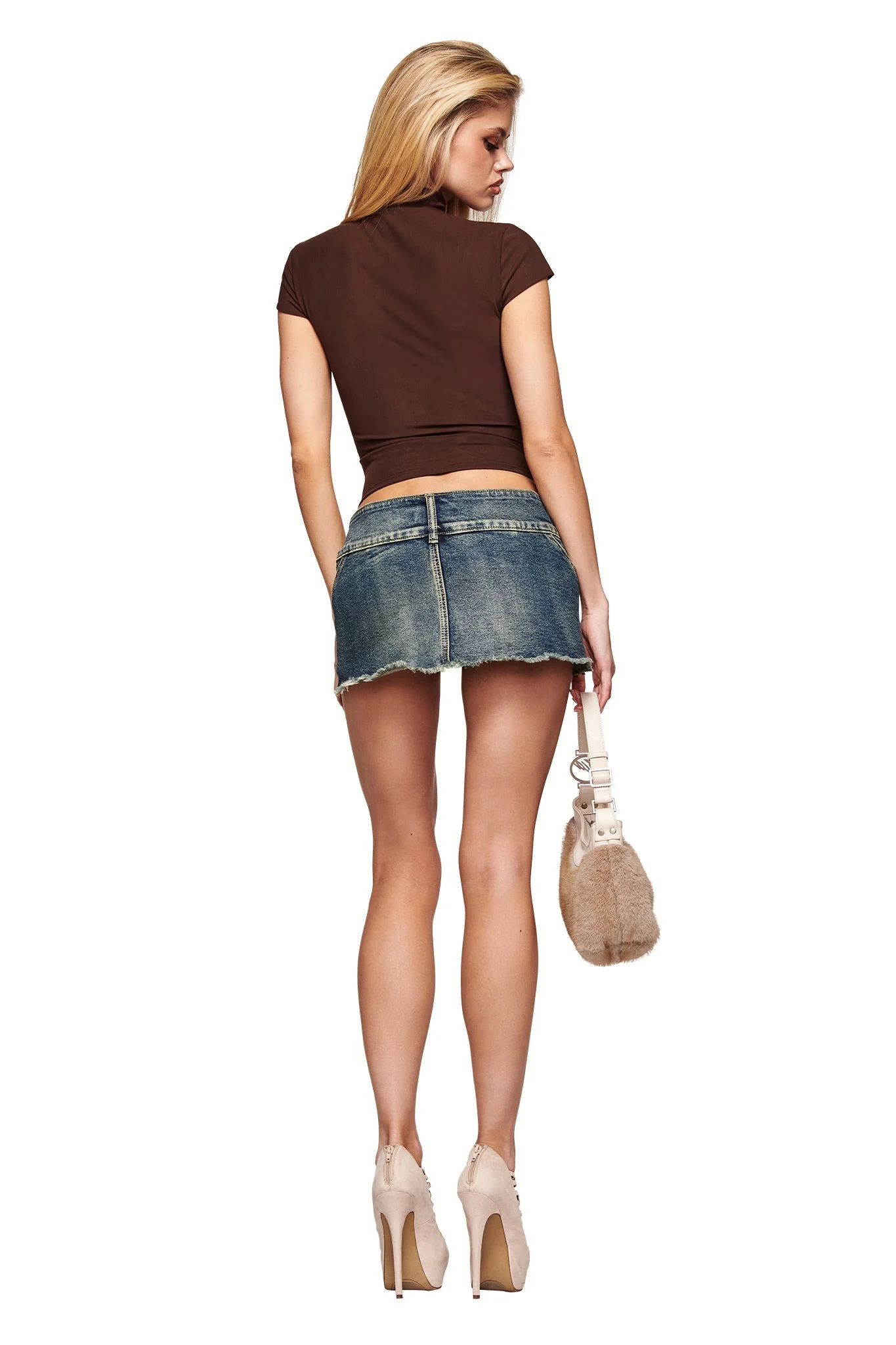 ISELA TOP - BROWN - Image 3