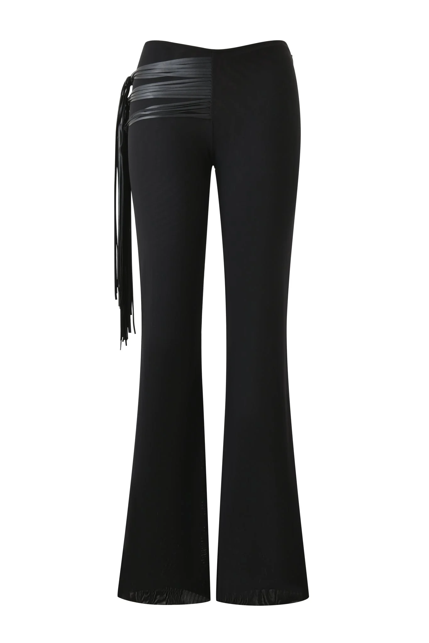 ISELDA FRINGE PANT - BLACK - Image 6