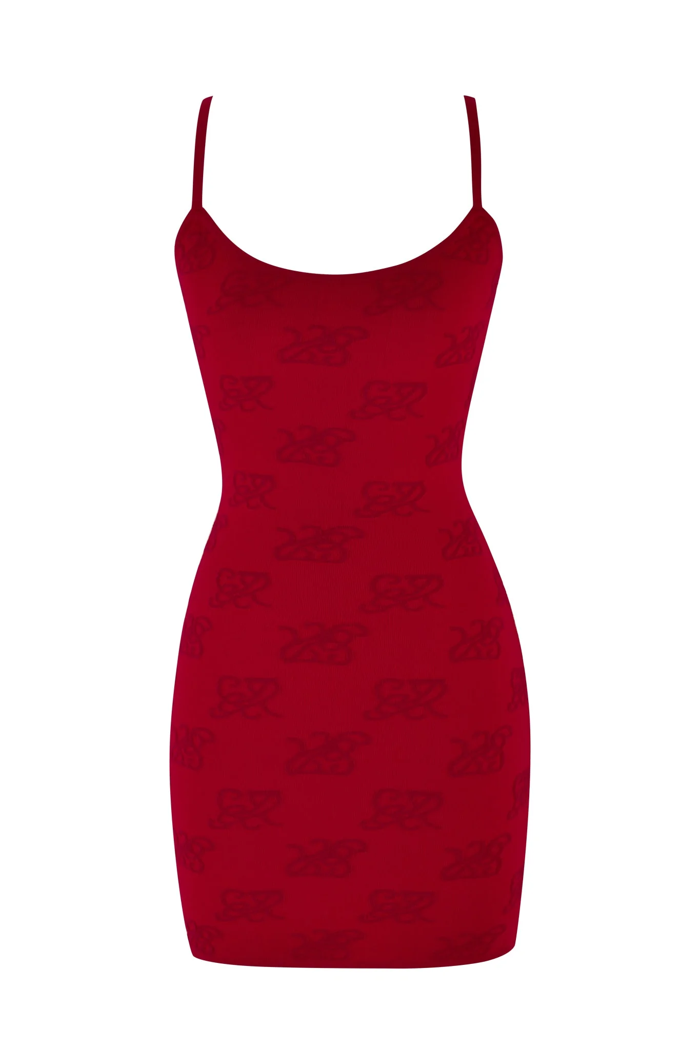 IVY MINI DRESS - RED : BURGUNDY - Image 6