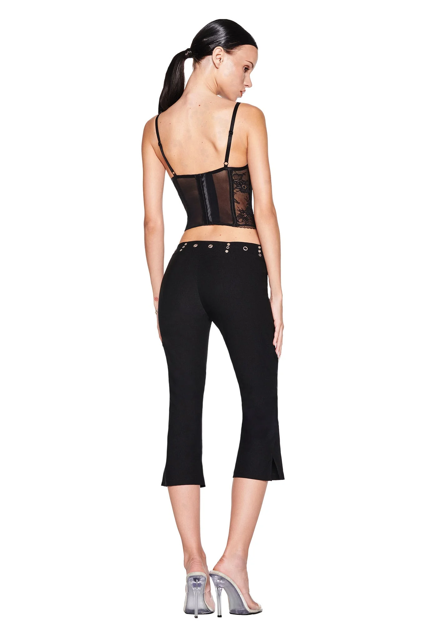 JACQUELINE BUSTIER SET - BLACK - Image 6