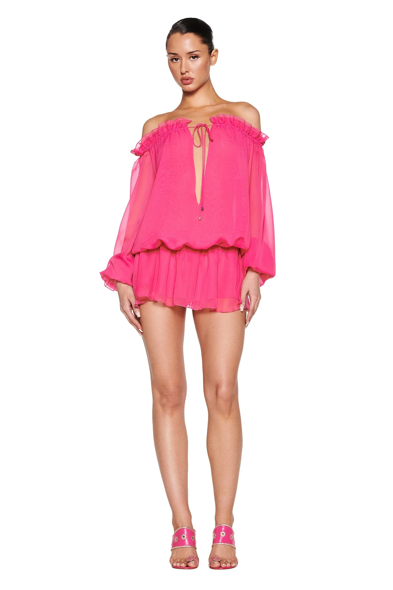 JAZMIN PLAYSUIT - PINK - Image 3