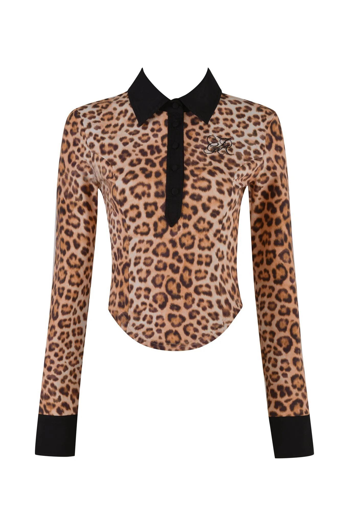 JULIA TOP - NEUTRAL : LEOPARD - Image 5