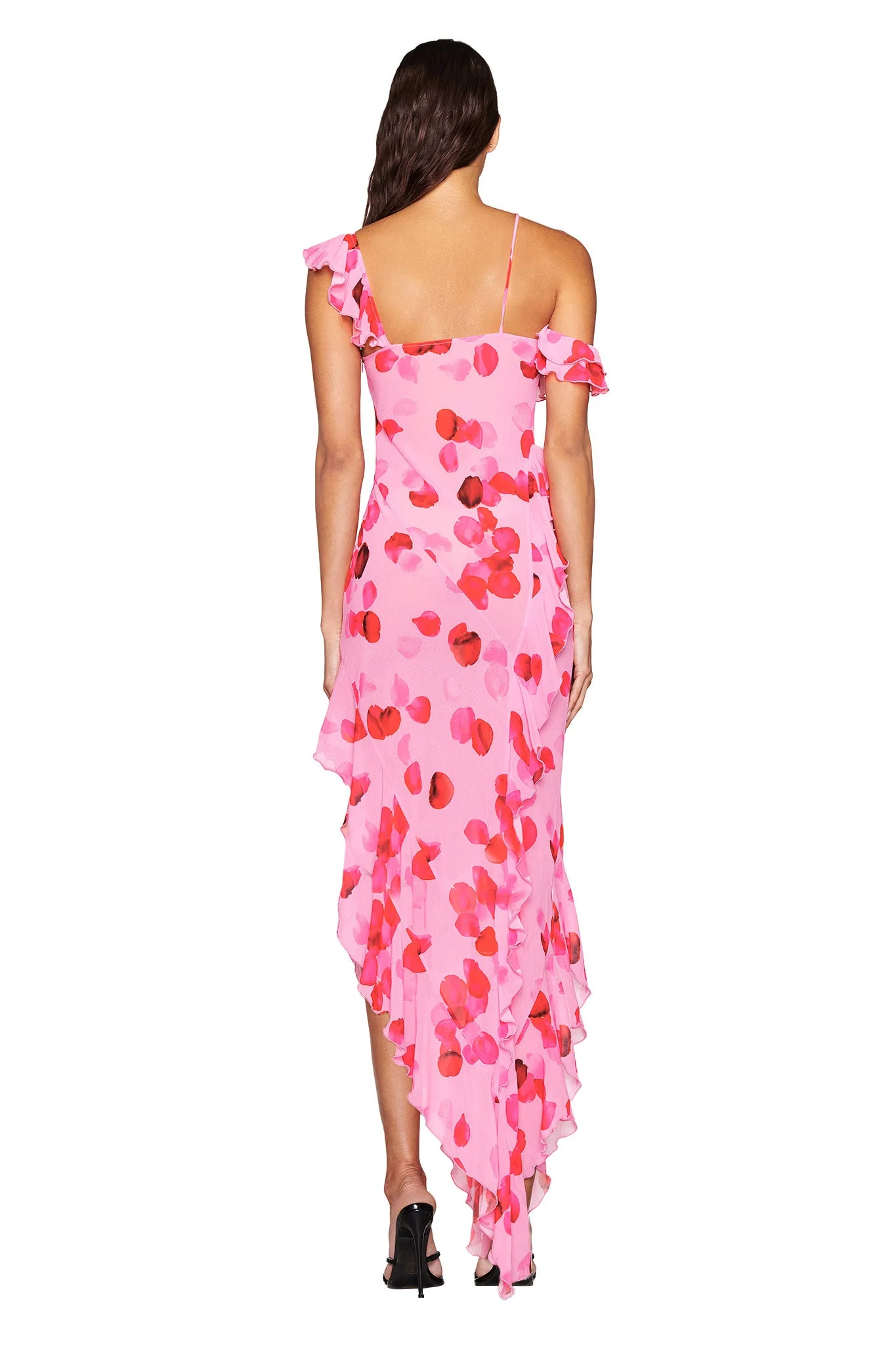 JULIETTA MAXI DRESS - PINK : PEACH PRETTY PETAL - Image 3