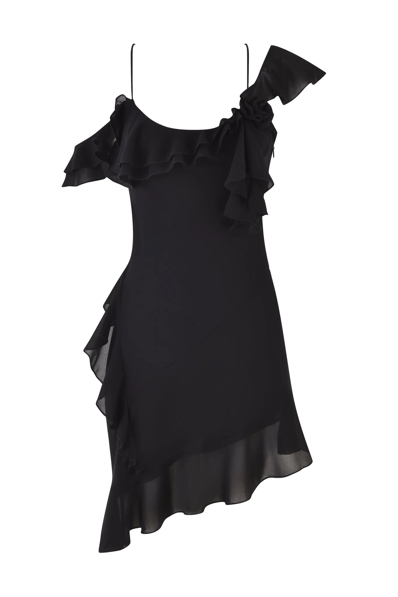 JULIETTA MINI DRESS - BLACK - Image 8