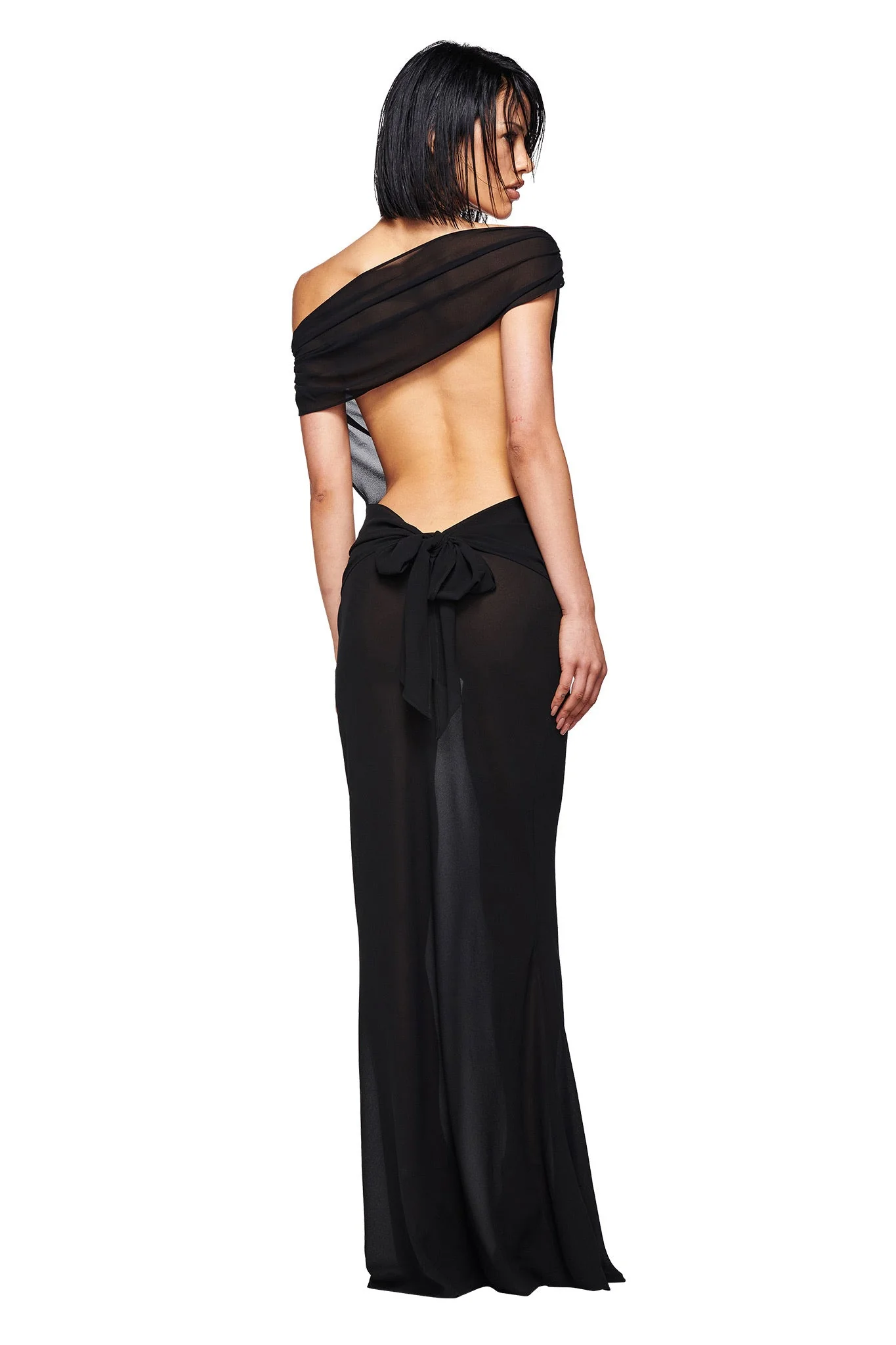 KAHLO MAXI DRESS - BLACK - Image 4