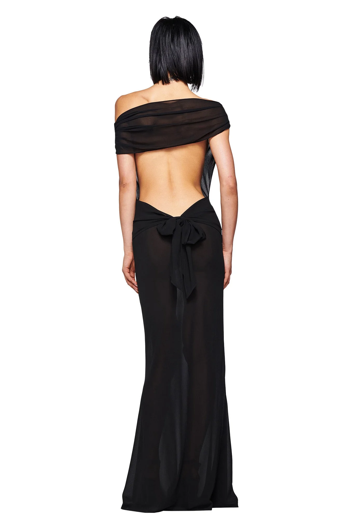 KAHLO MAXI DRESS - BLACK - Image 5