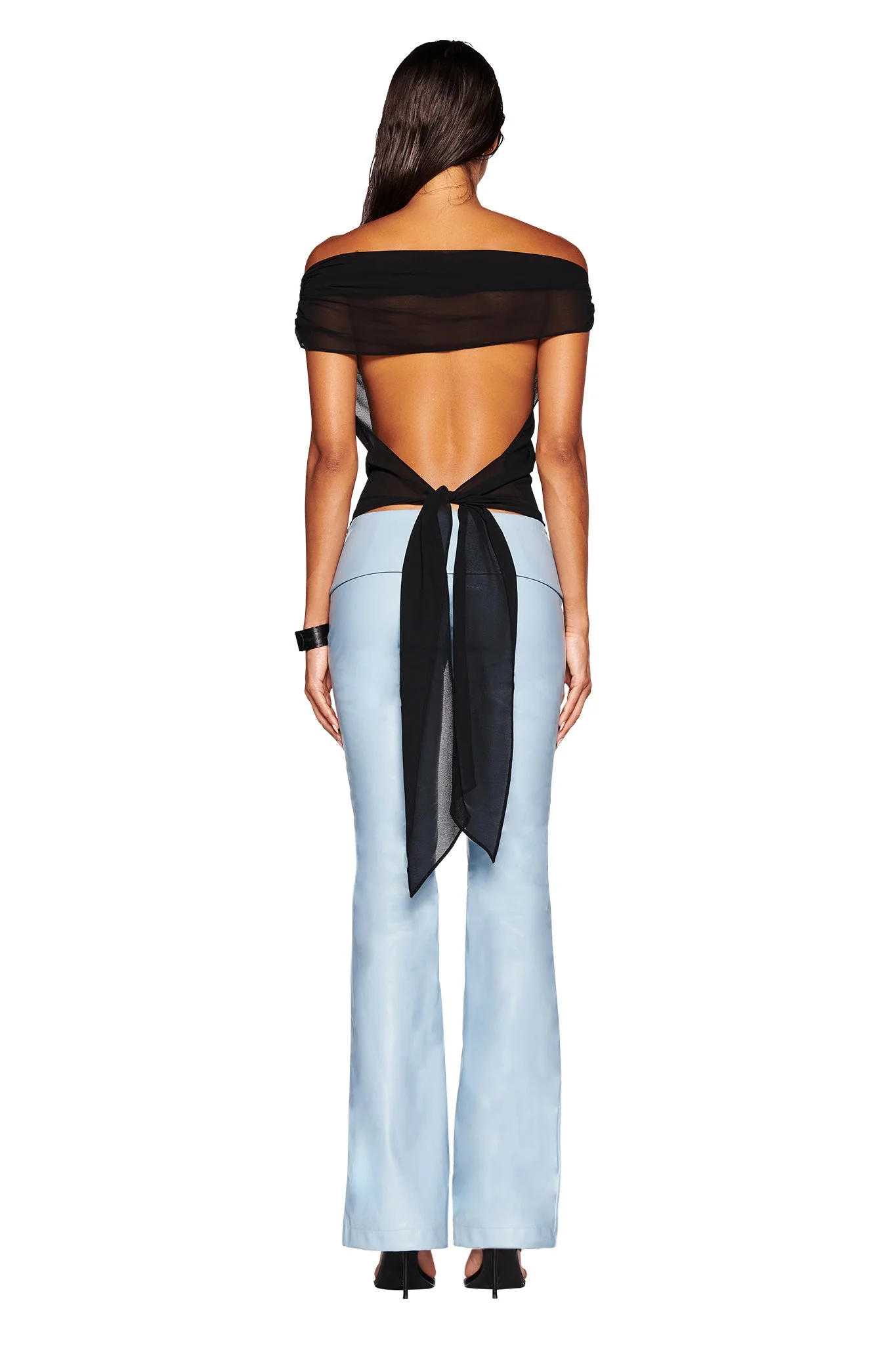 KAHLO TOP - BLACK - Image 3