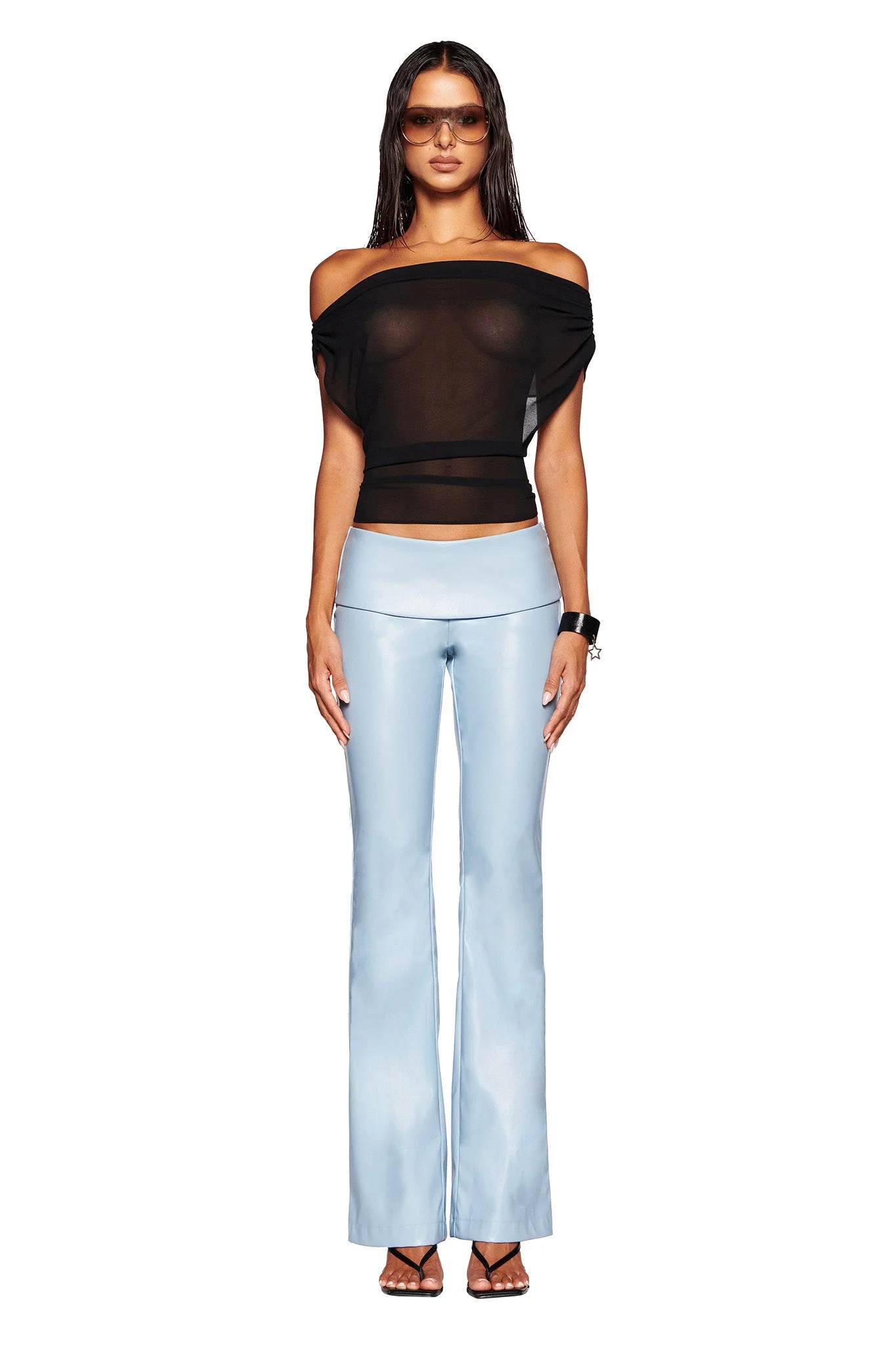 KAHLO TOP - BLACK - Image 4
