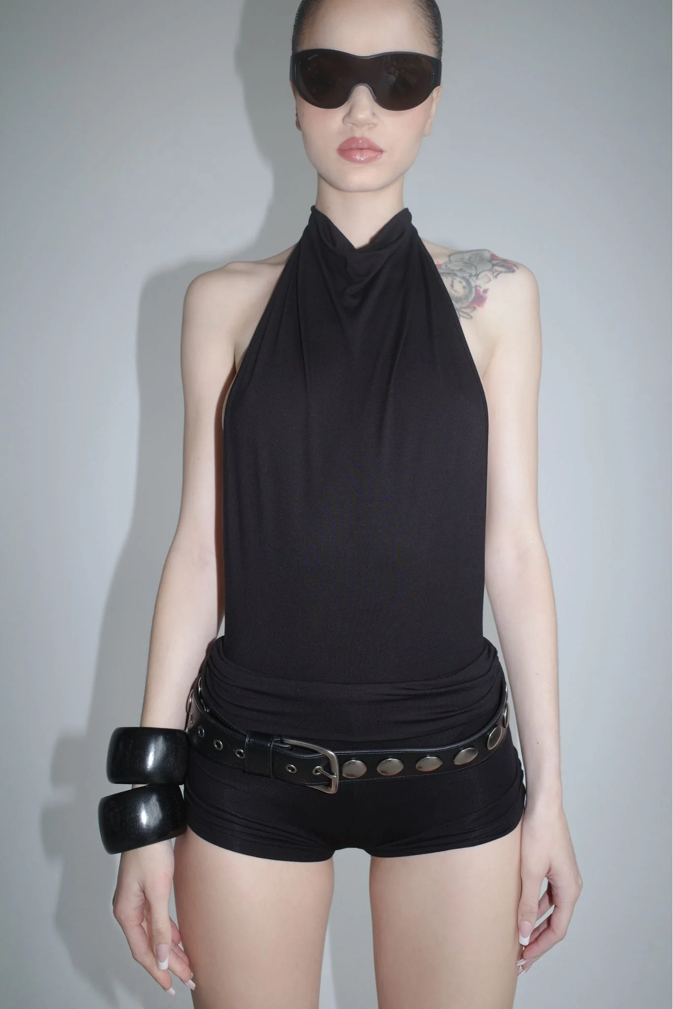 KAIRA PLAYSUIT - BLACK - Image 7
