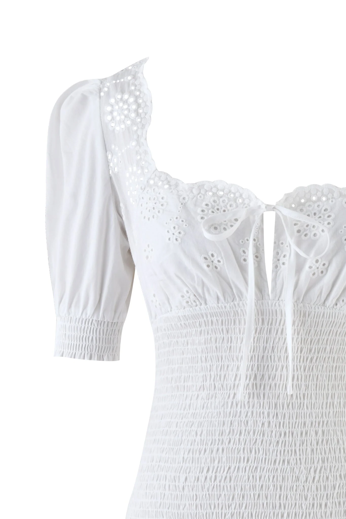 LEVI MINI DRESS - WHITE - Image 8