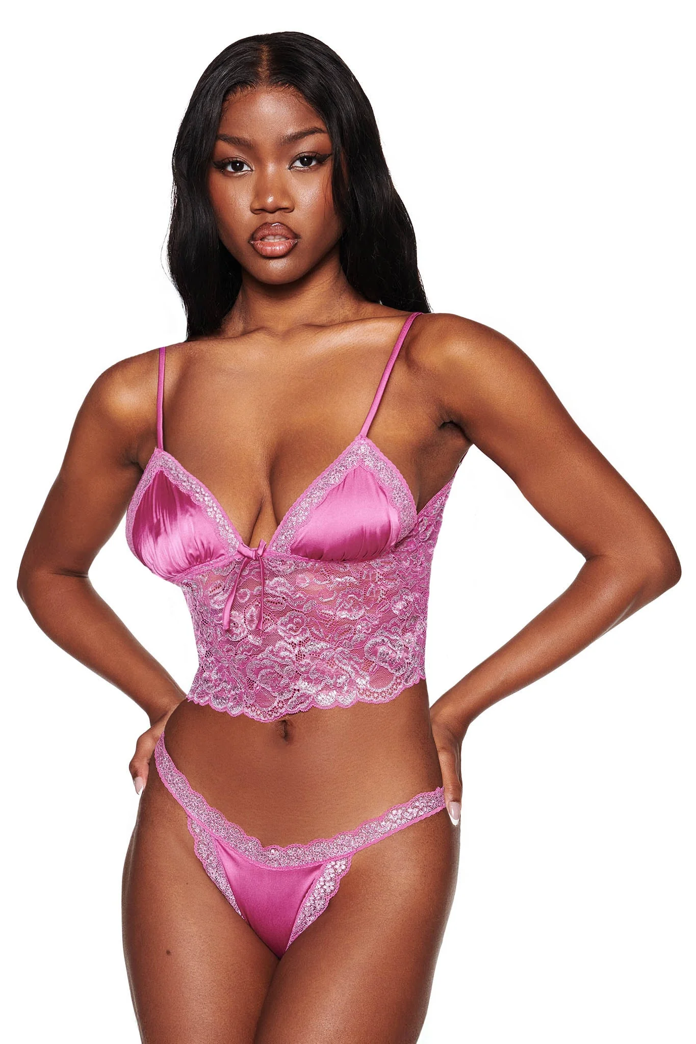 LOLO METALLIC SET - MAGENTA - Image 3