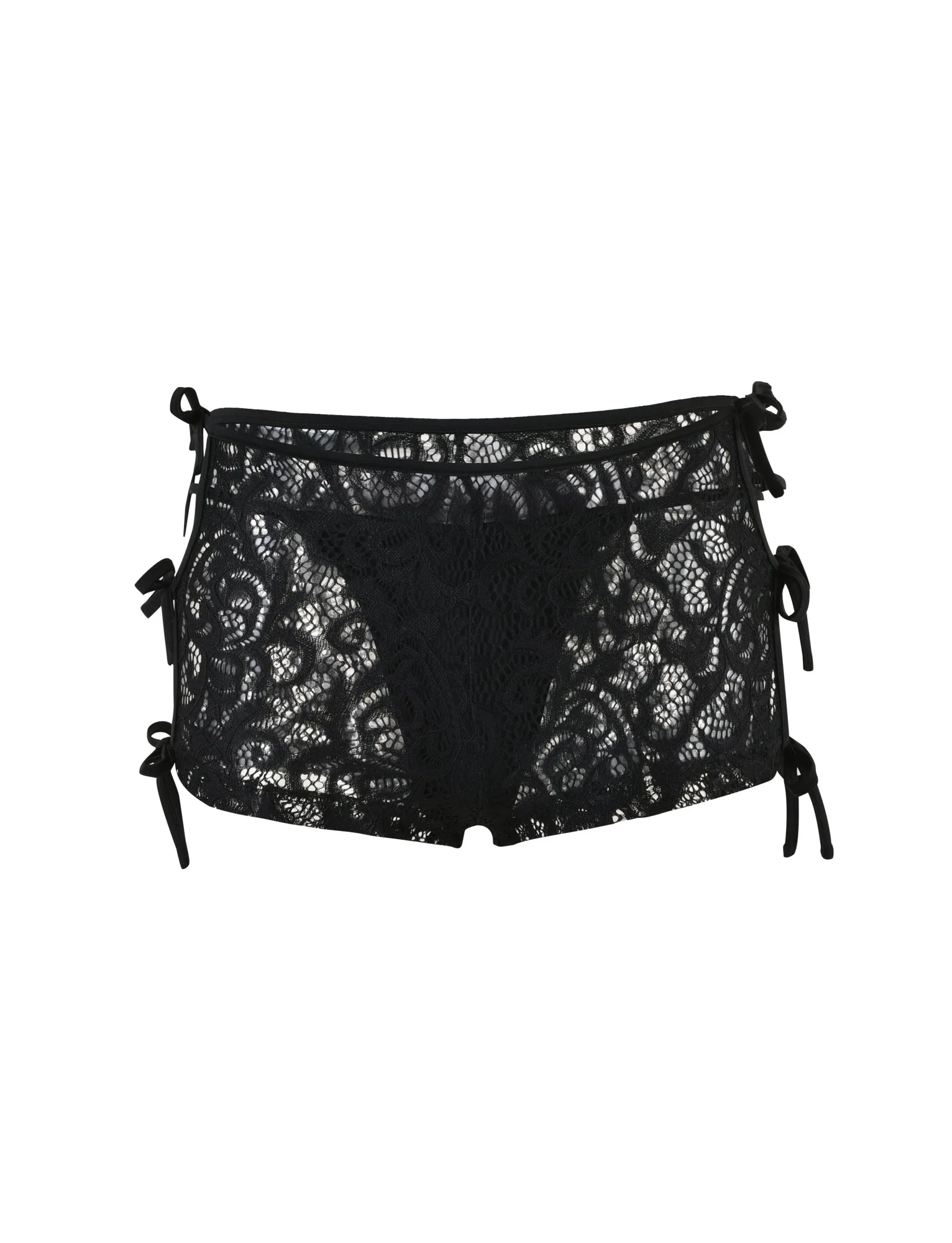 LYSANDRA SHORT - BLACK : LACE - Image 8