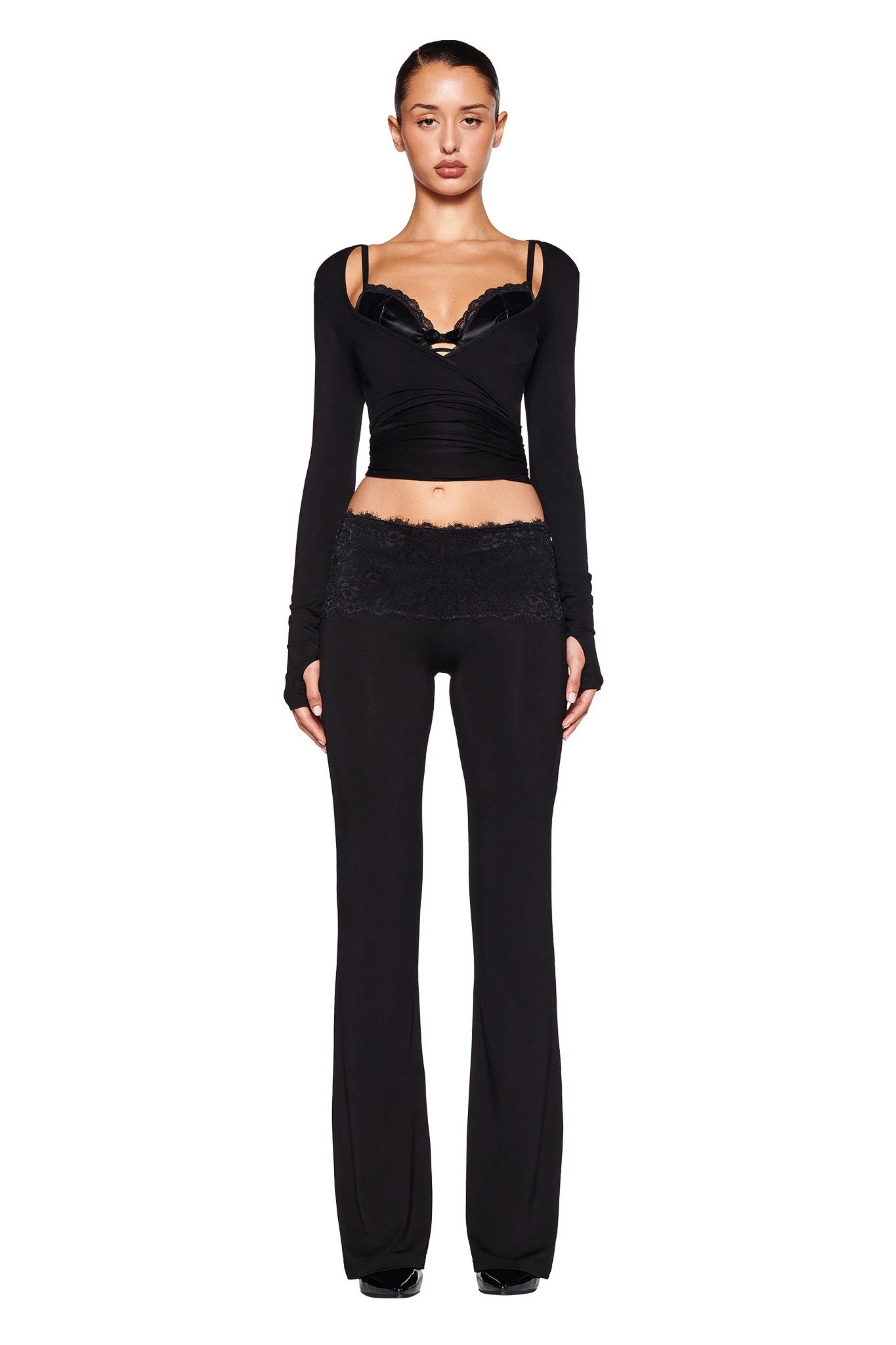MANDY TOP - BLACK - Image 4