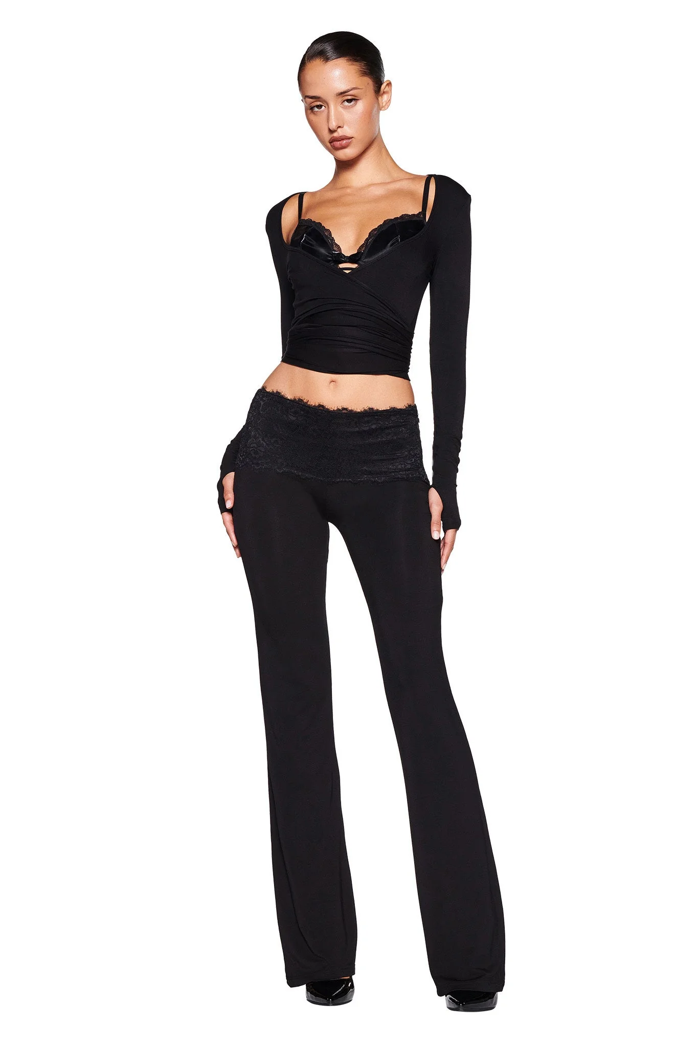 MANDY TOP - BLACK - Image 6