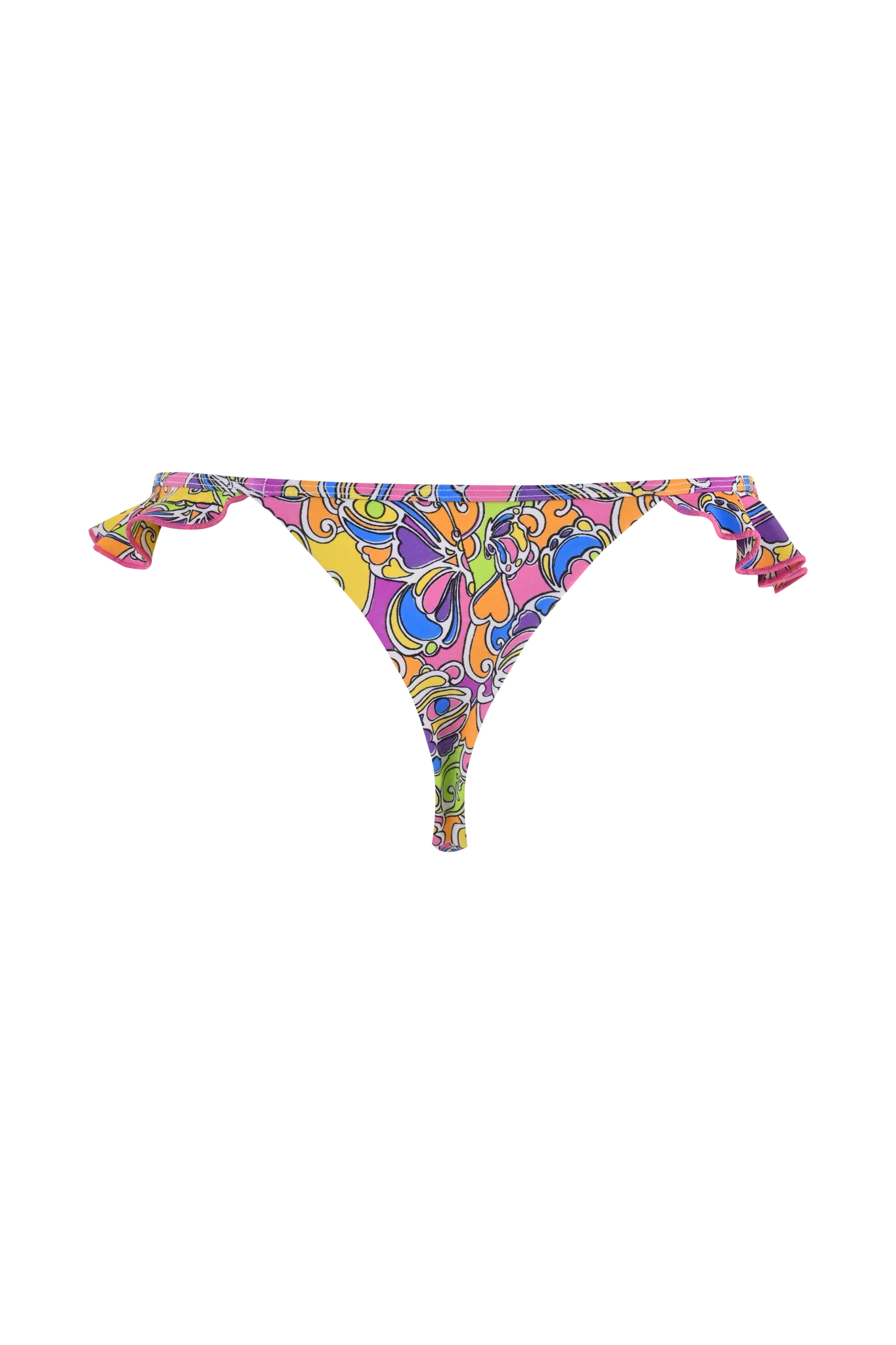 MARNIE BIKINI BOTTOM - TROPICAL BUTTERFLY BLOOM - Image 6