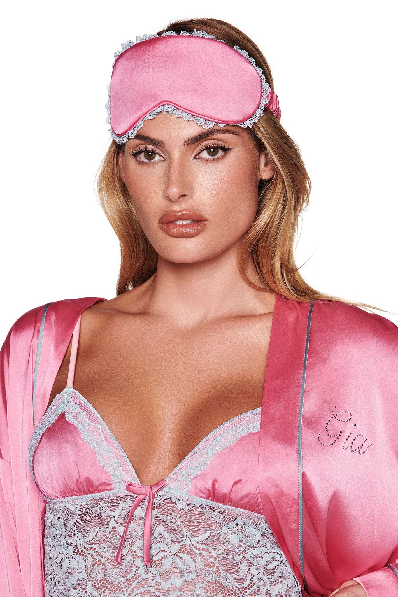 MARTINA SLEEP ROBE - PINK - Image 6