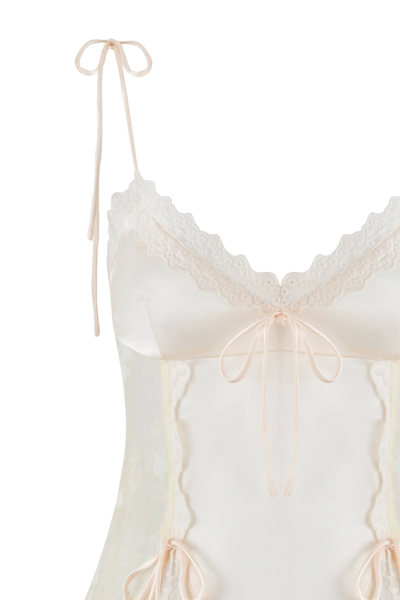 MEADOW TOP - WHITE : FLORAL DELIGHT - Image 10