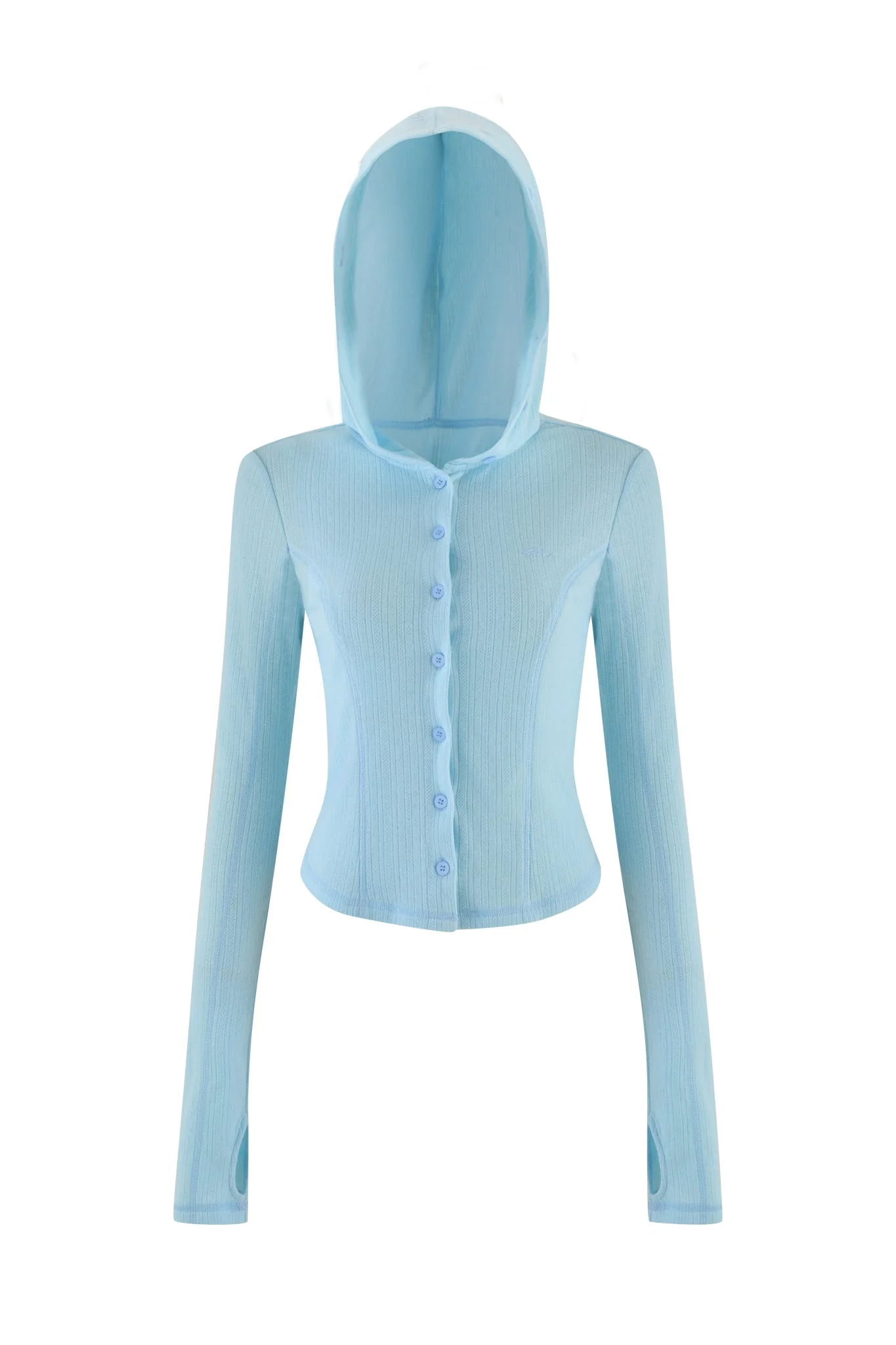MIA HOODIE 2.0 - BLUE : BABY BLUE - Image 6