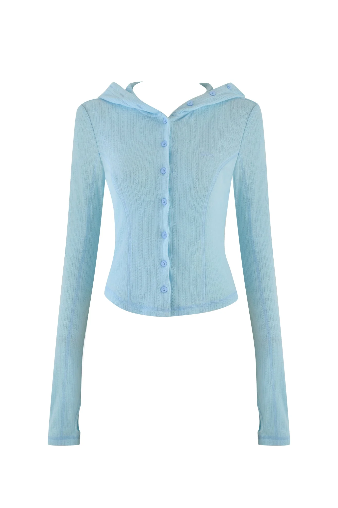 MIA HOODIE 2.0 - BLUE : BABY BLUE - Image 7