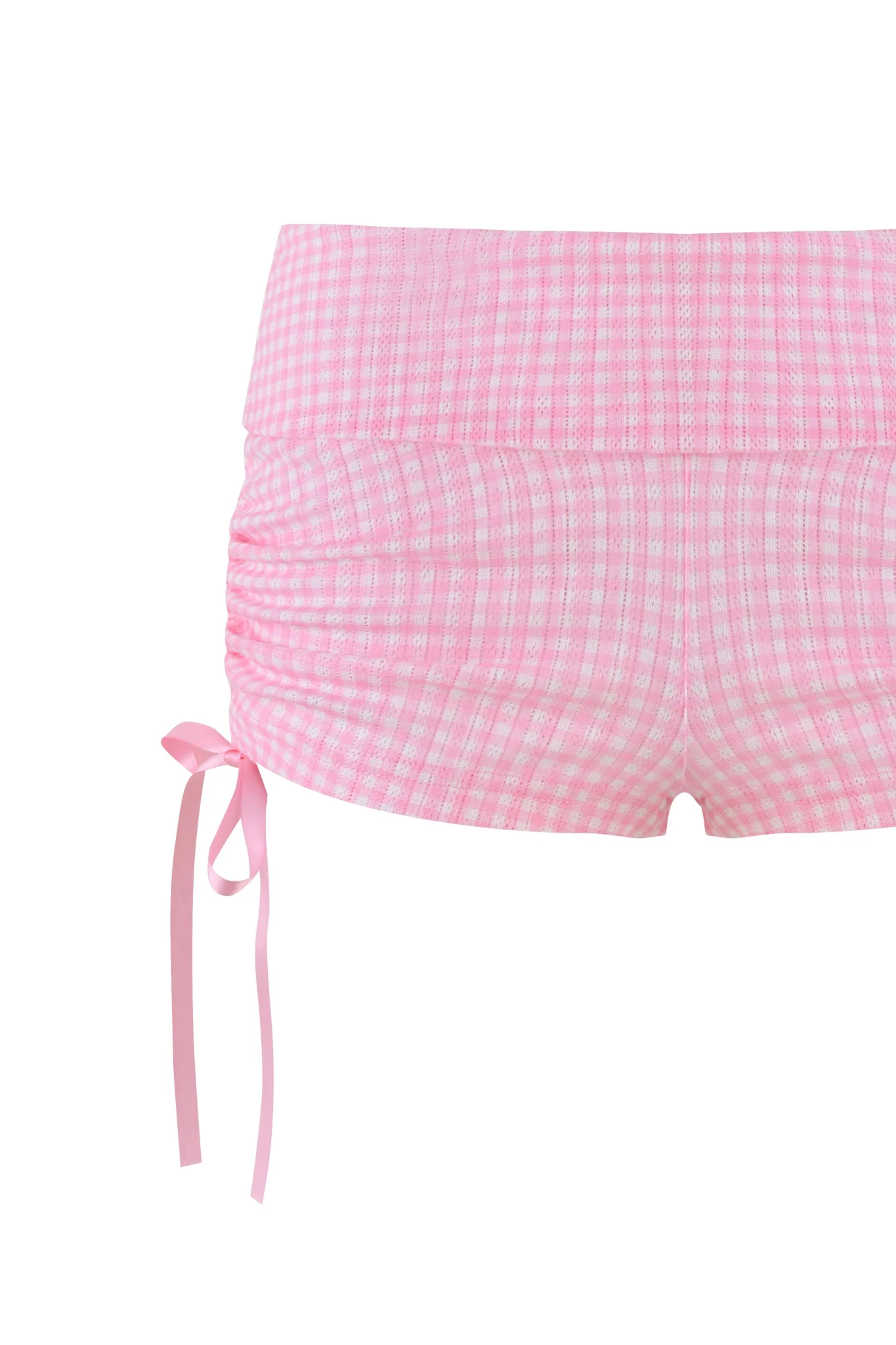 MIA SHORT - PINK : PINK GINGHAM - Image 10