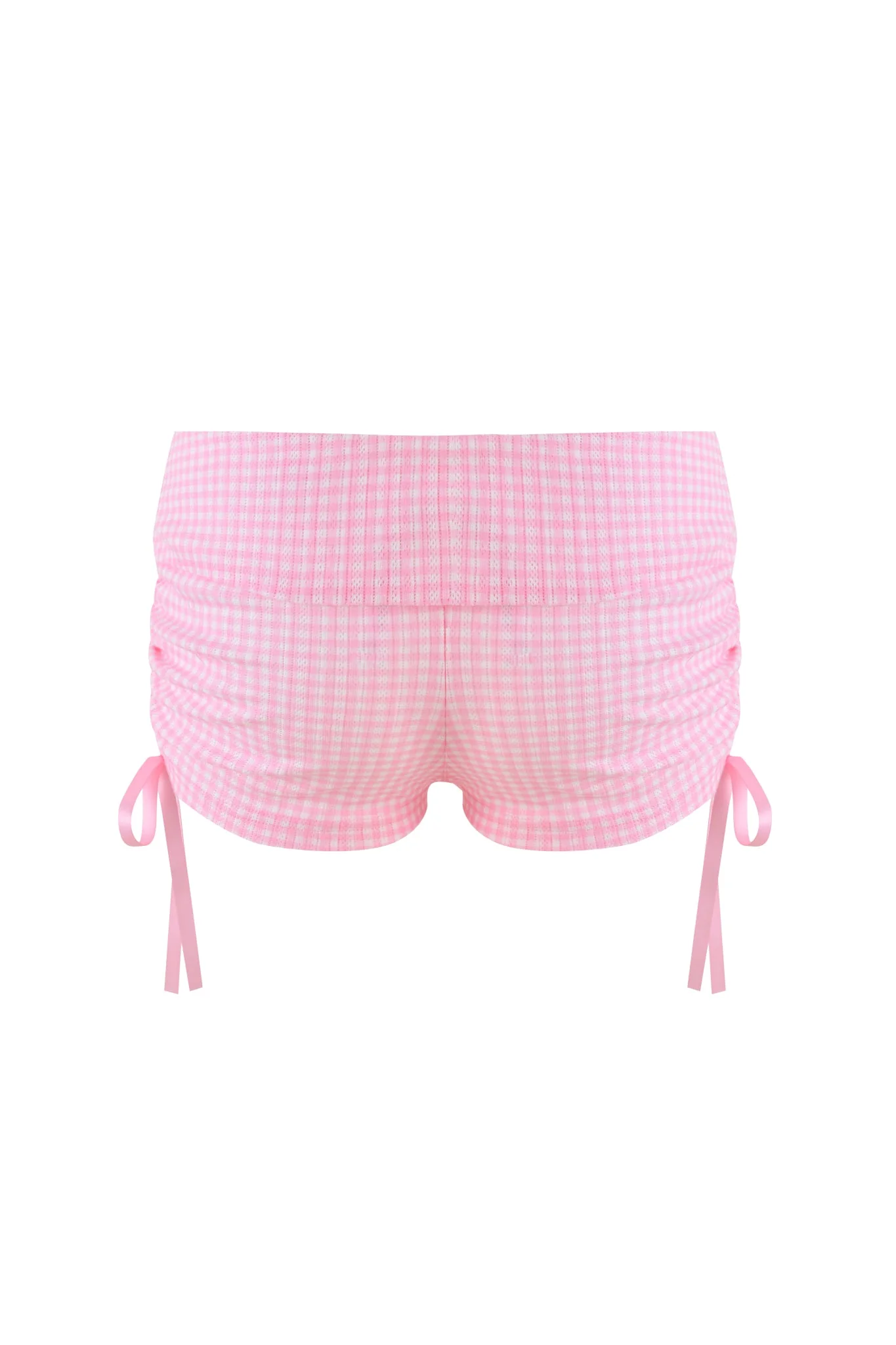 MIA SHORT - PINK : PINK GINGHAM - Image 8