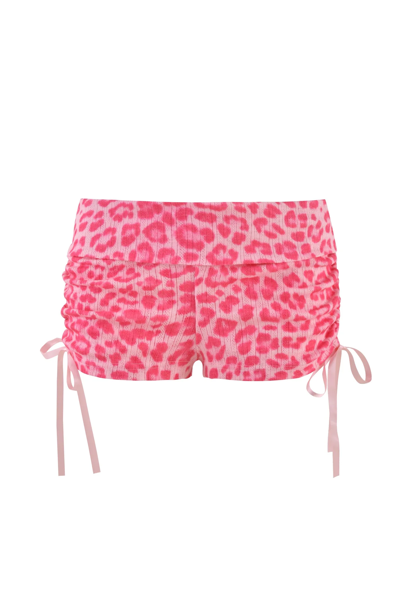 MIA SHORT - PINK : PINK LEOPARD - Image 8
