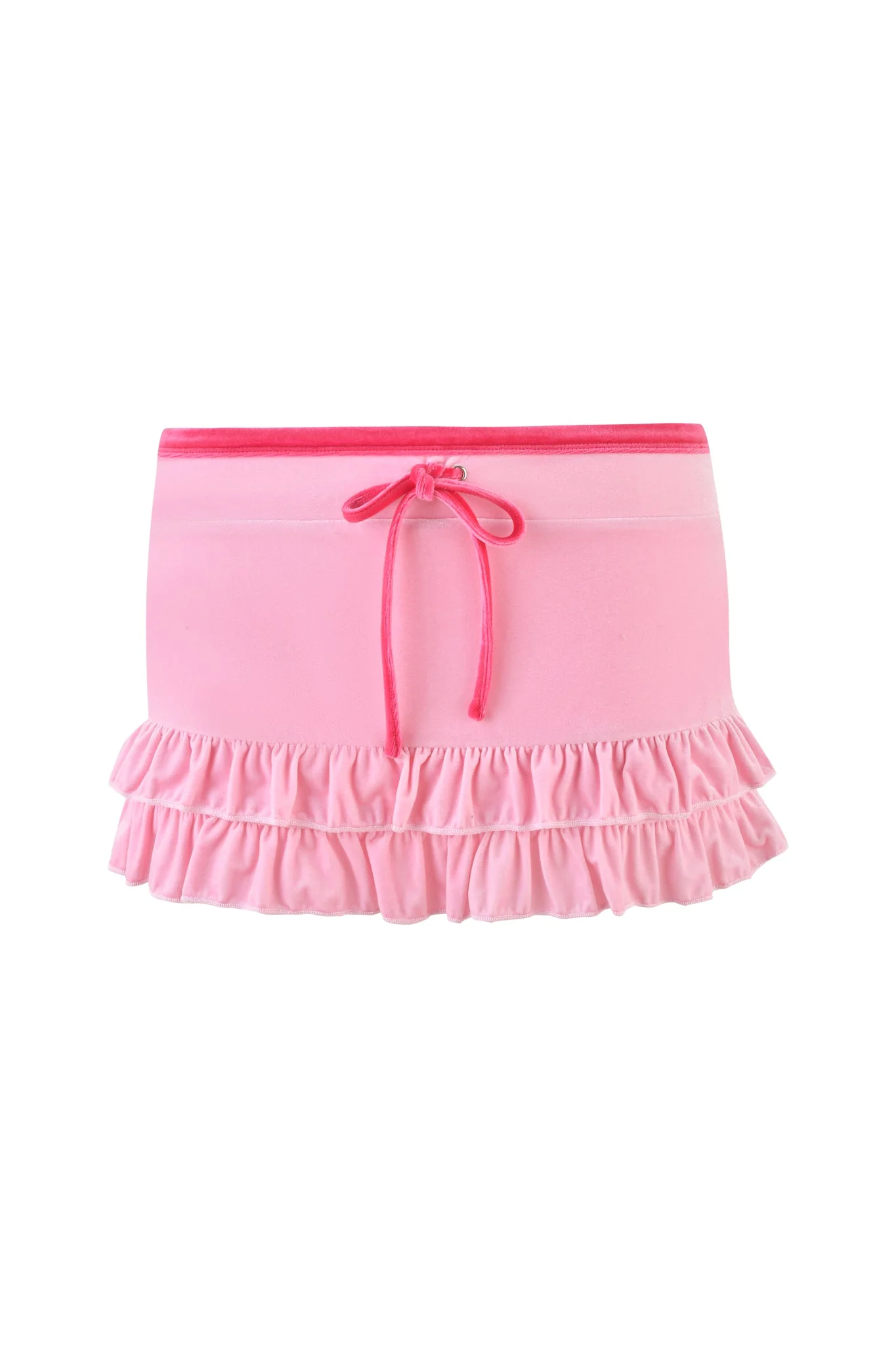 MICHELLE VELOUR MINI SKORT - PINK - Image 6