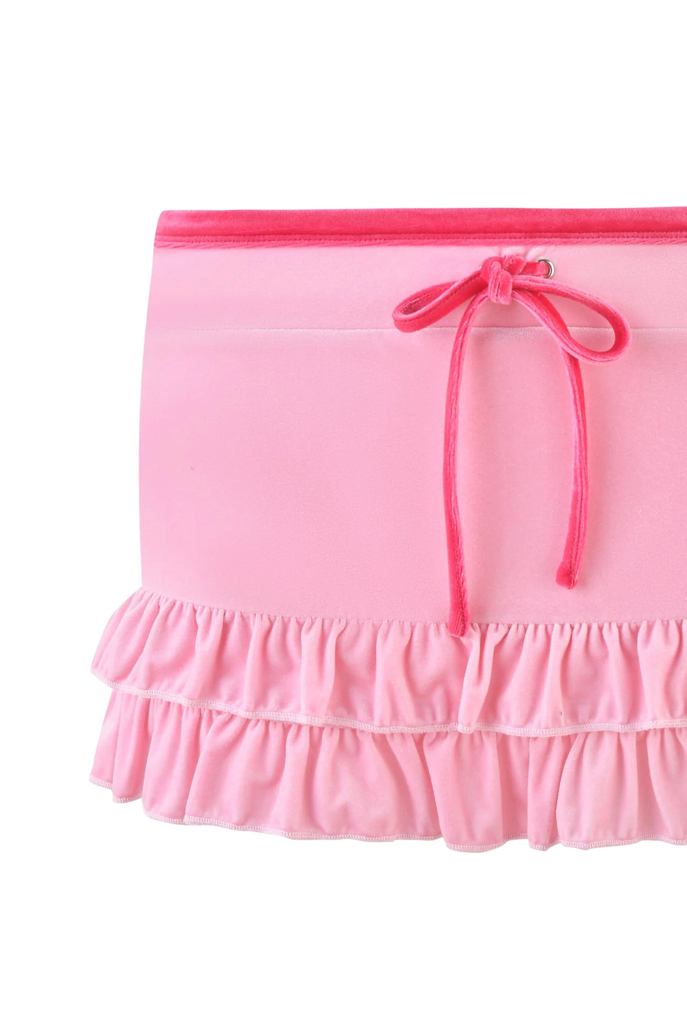 MICHELLE VELOUR MINI SKORT - PINK - Image 8
