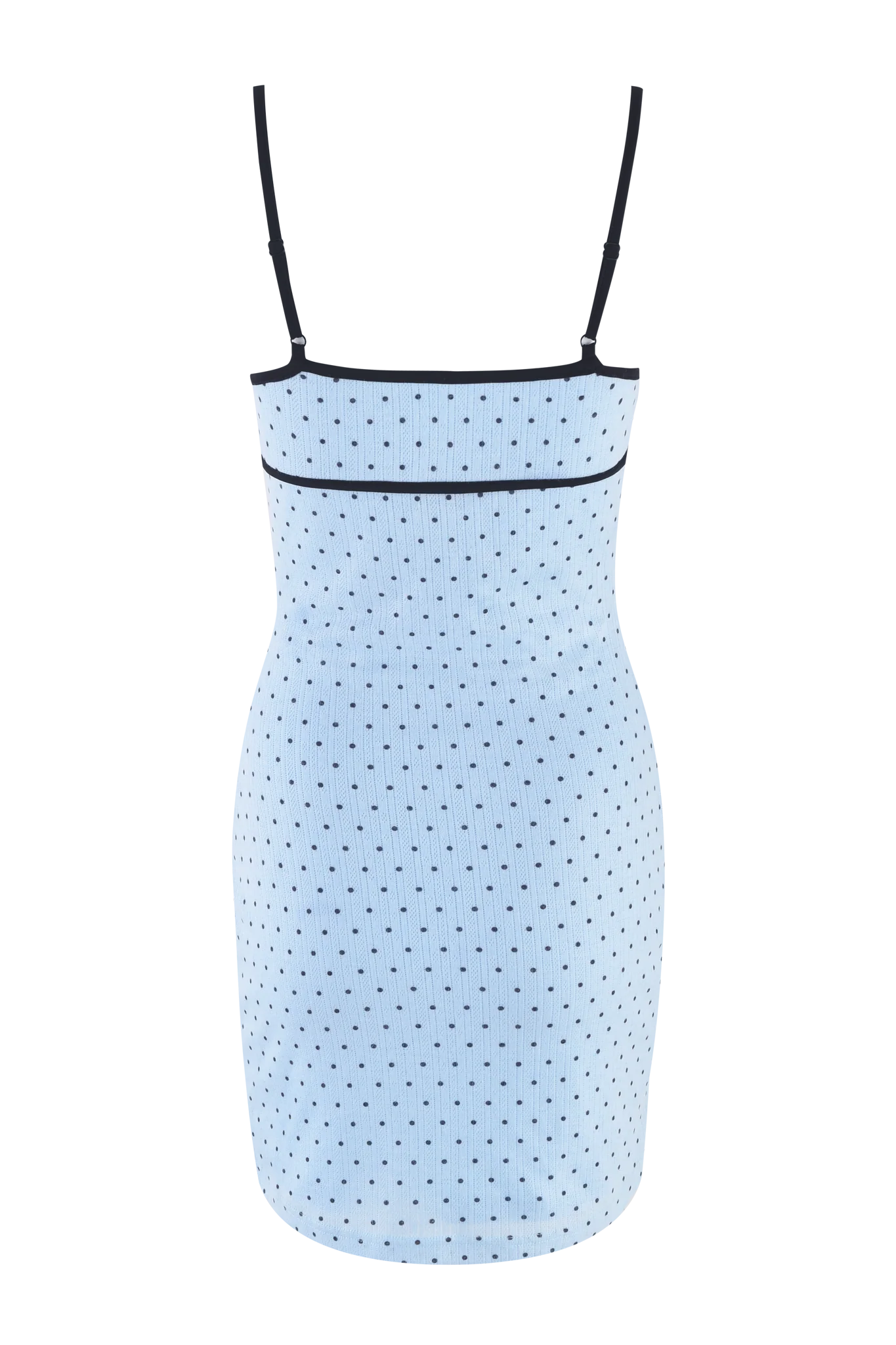 MILA SLIP DRESS - BLUE - Image 10