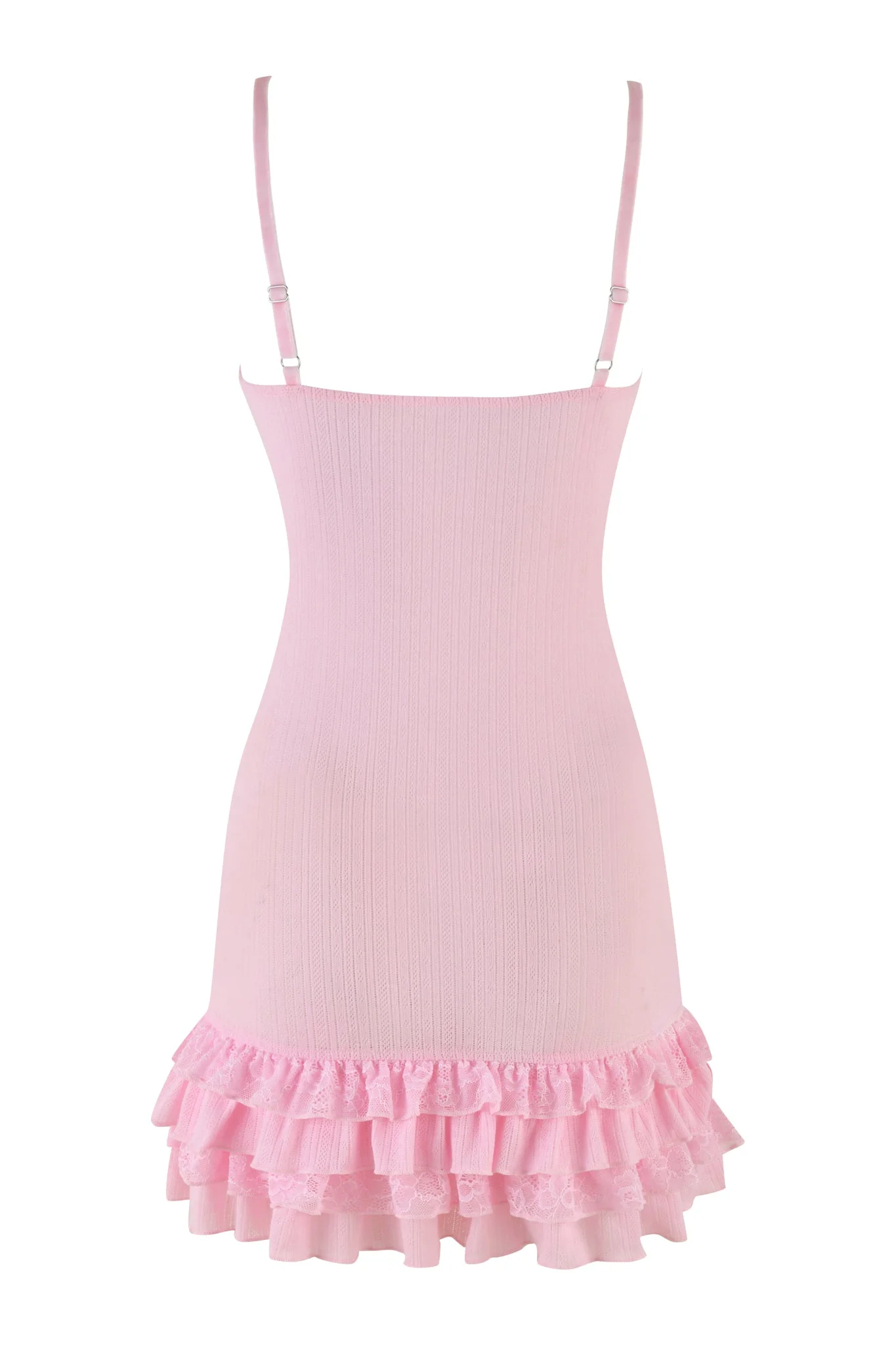 MIRABELLE DRESS - PINK : LACE - Image 8