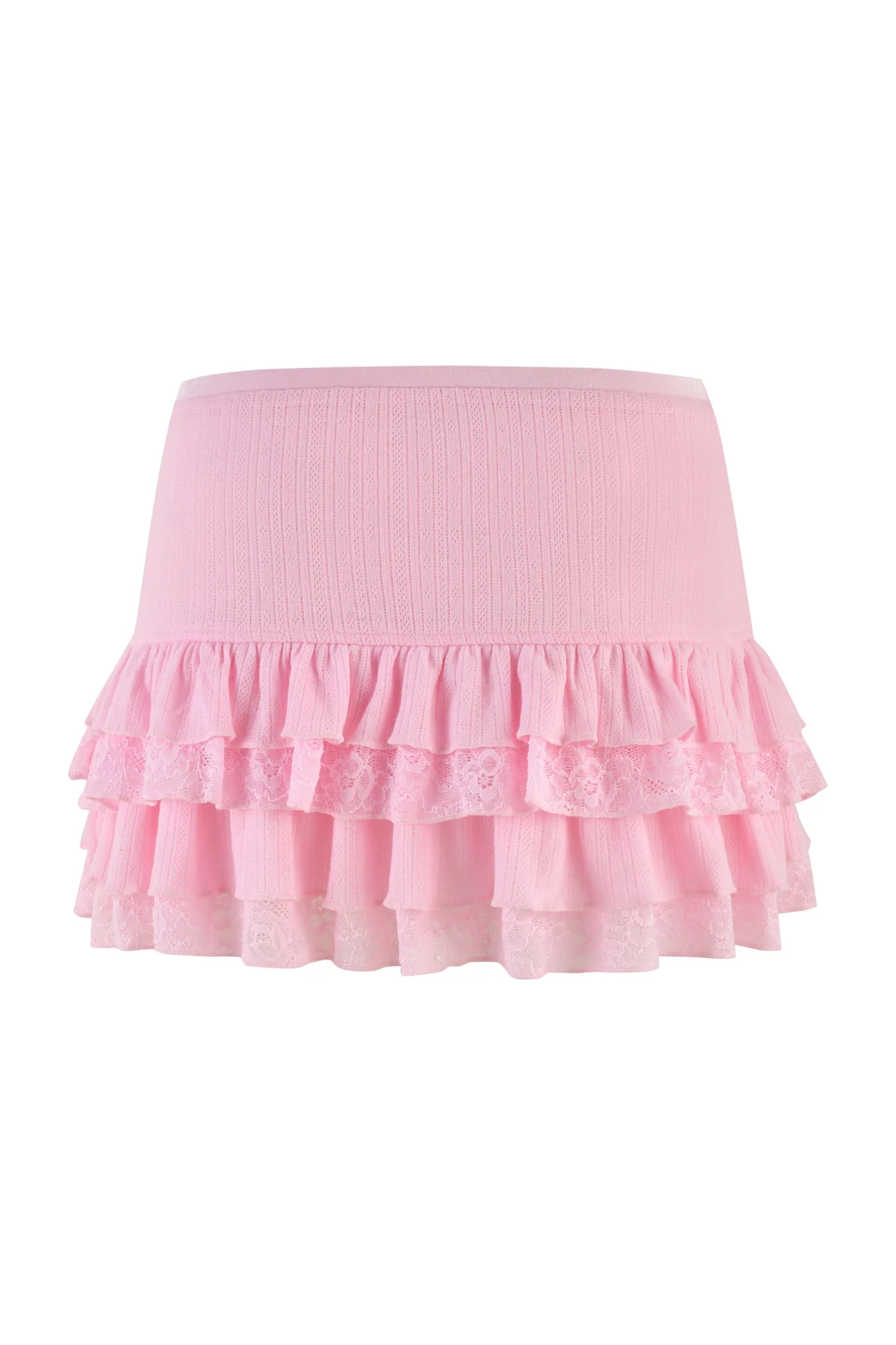 MIRABELLE SKIRT - PINK : LACE - Image 6