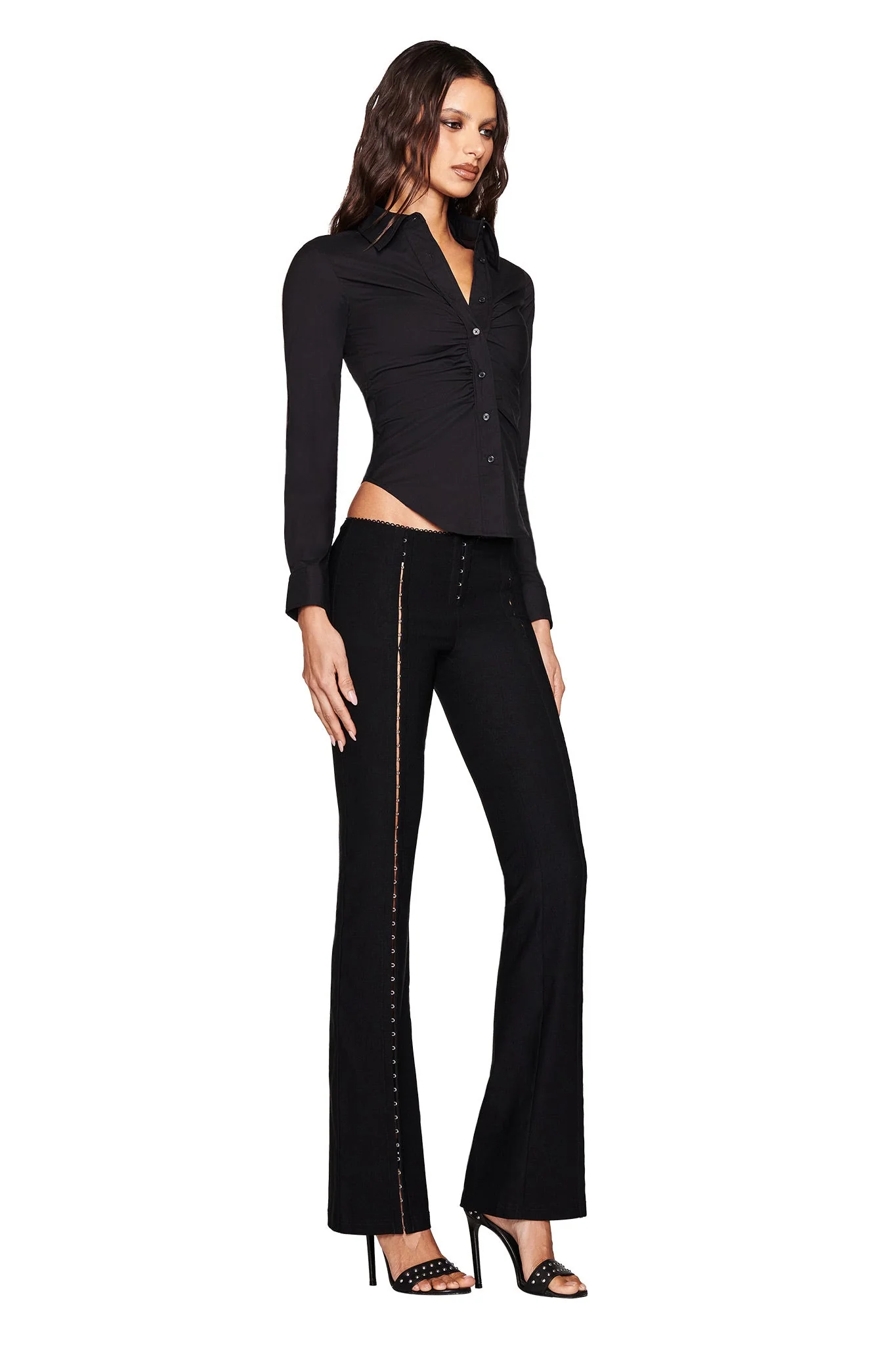 MONICA SHIRT - BLACK - Image 3