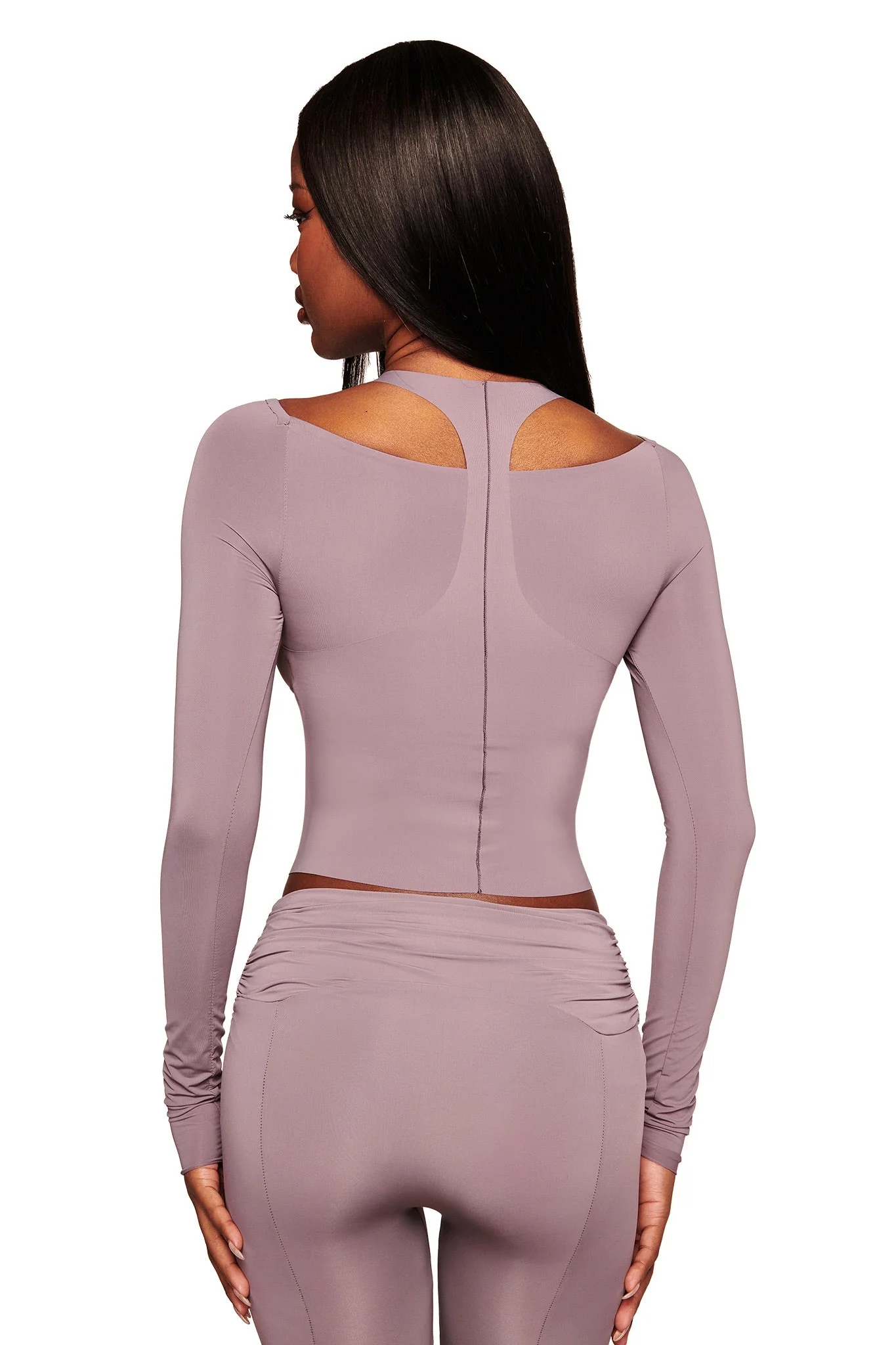 NERINA LEGGING - DUSTY LILAC - Image 6