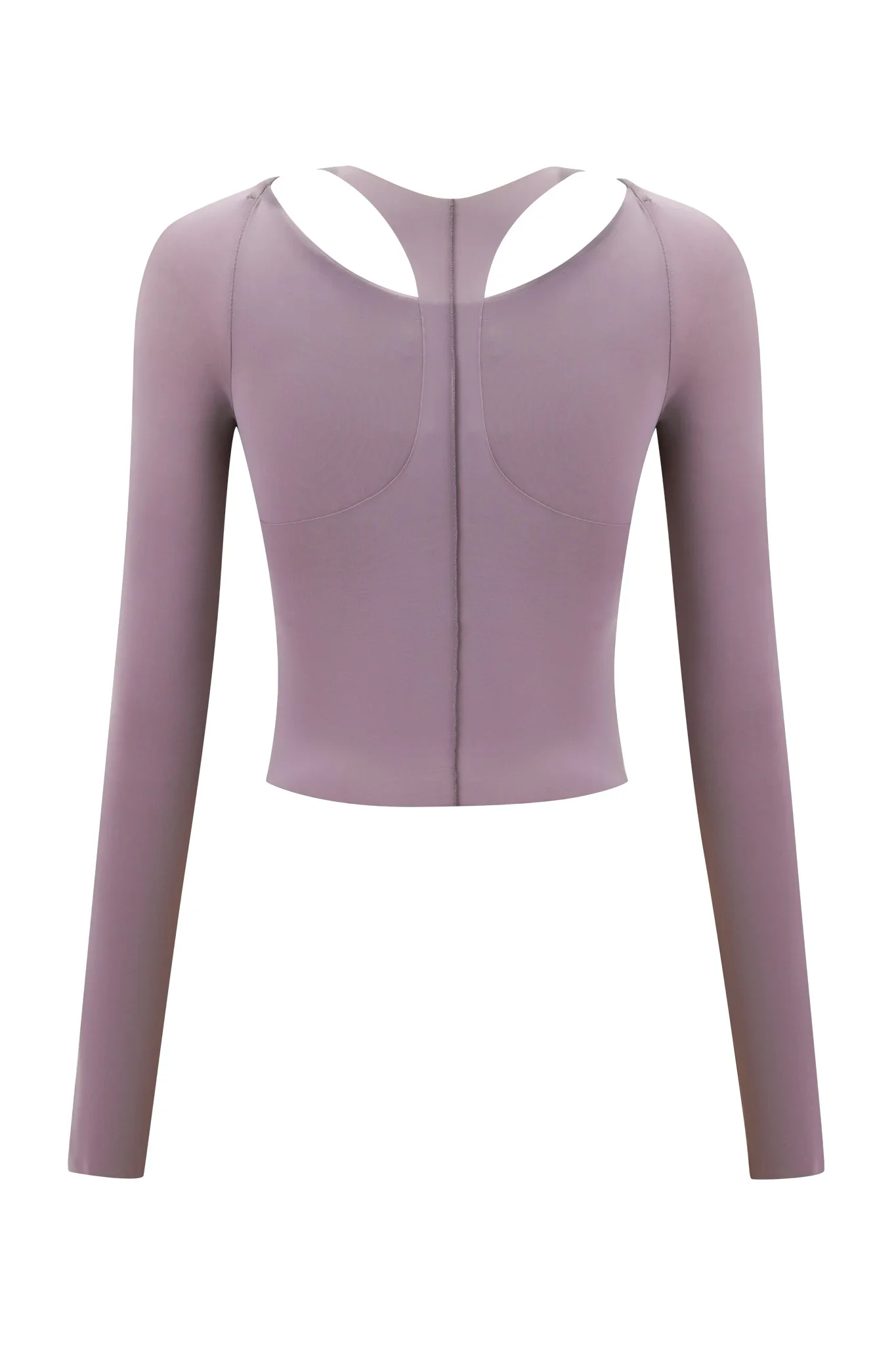 NERINA LONG SLEEVE TOP - DUSTY LILAC - Image 8