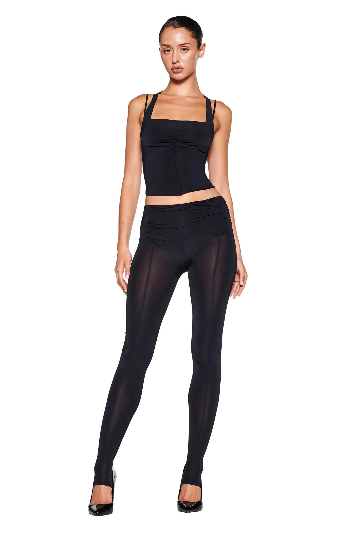 NERINA TIGHTS - BLACK - Image 4