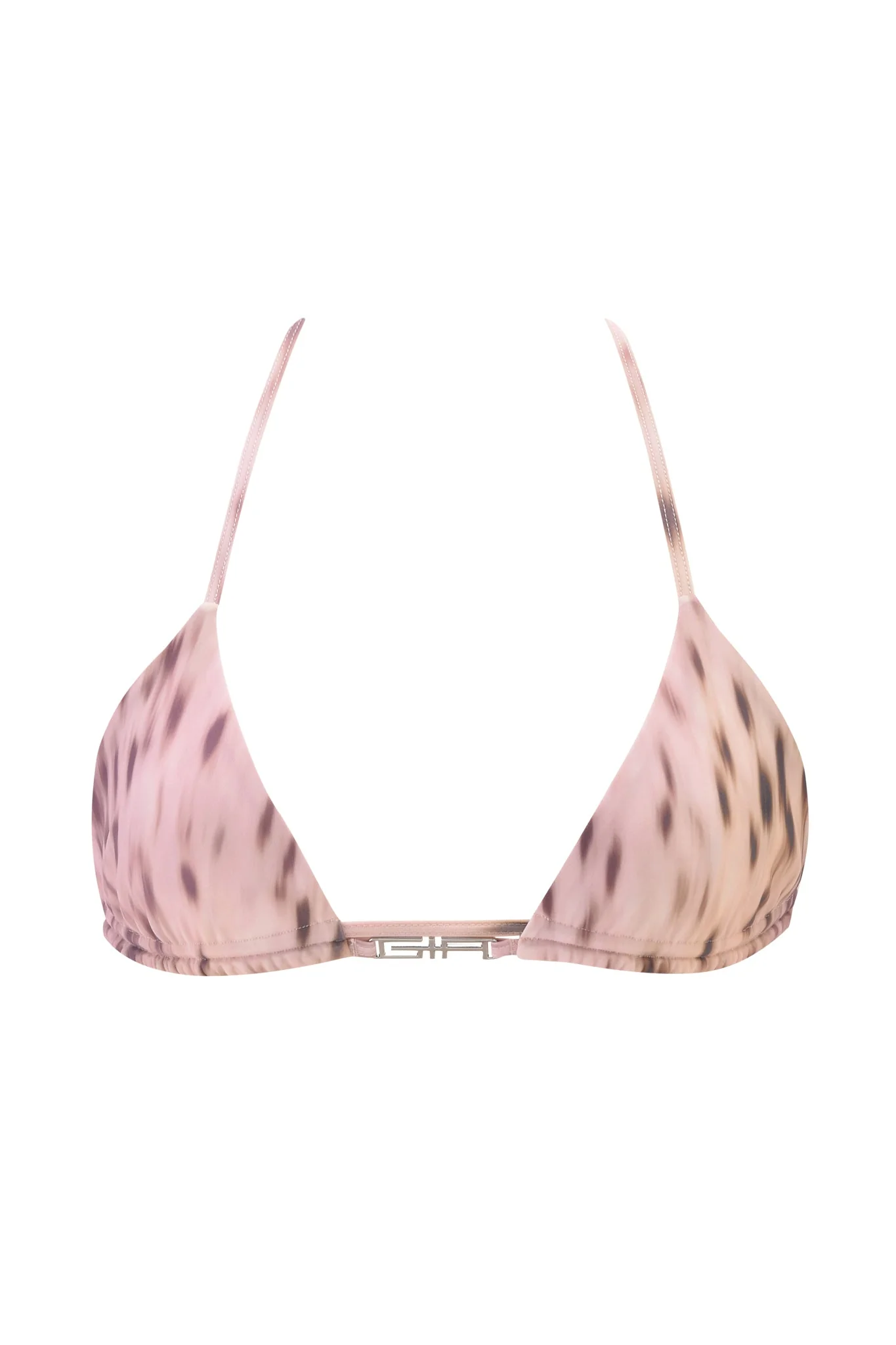 NIKYTA BIKINI TOP - BLURRED CHEETAH - Image 7
