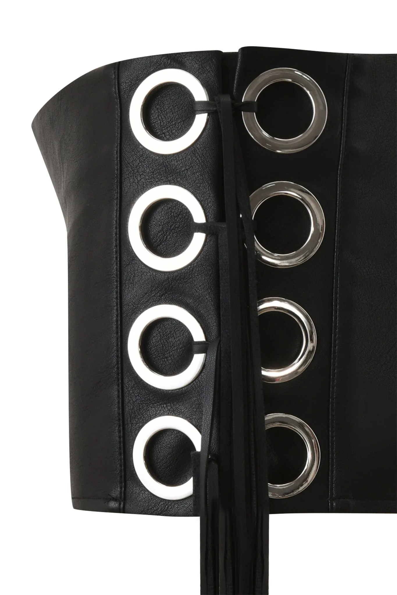 NURI FRINGE SHORT - BLACK - Image 11