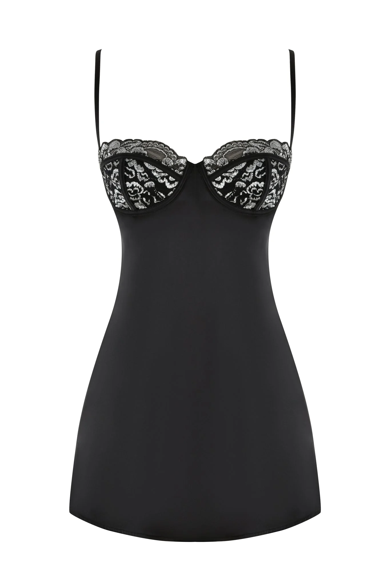NYSSA MINI DRESS - BLACK - Image 8